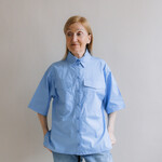 Shirt oversized short sleeves