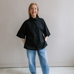 Shirt oversized short sleeves