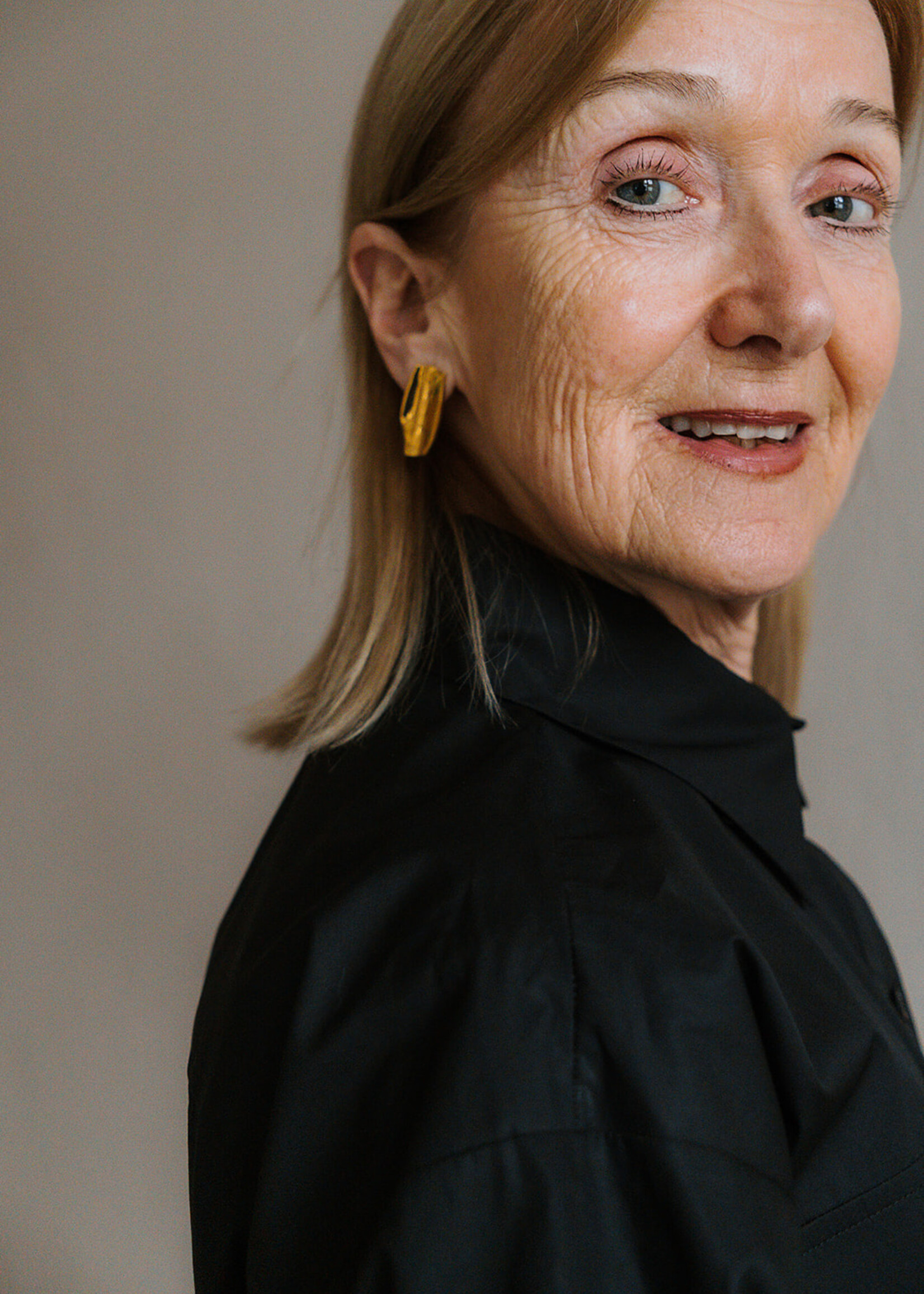 Shirt oversized short sleeves black