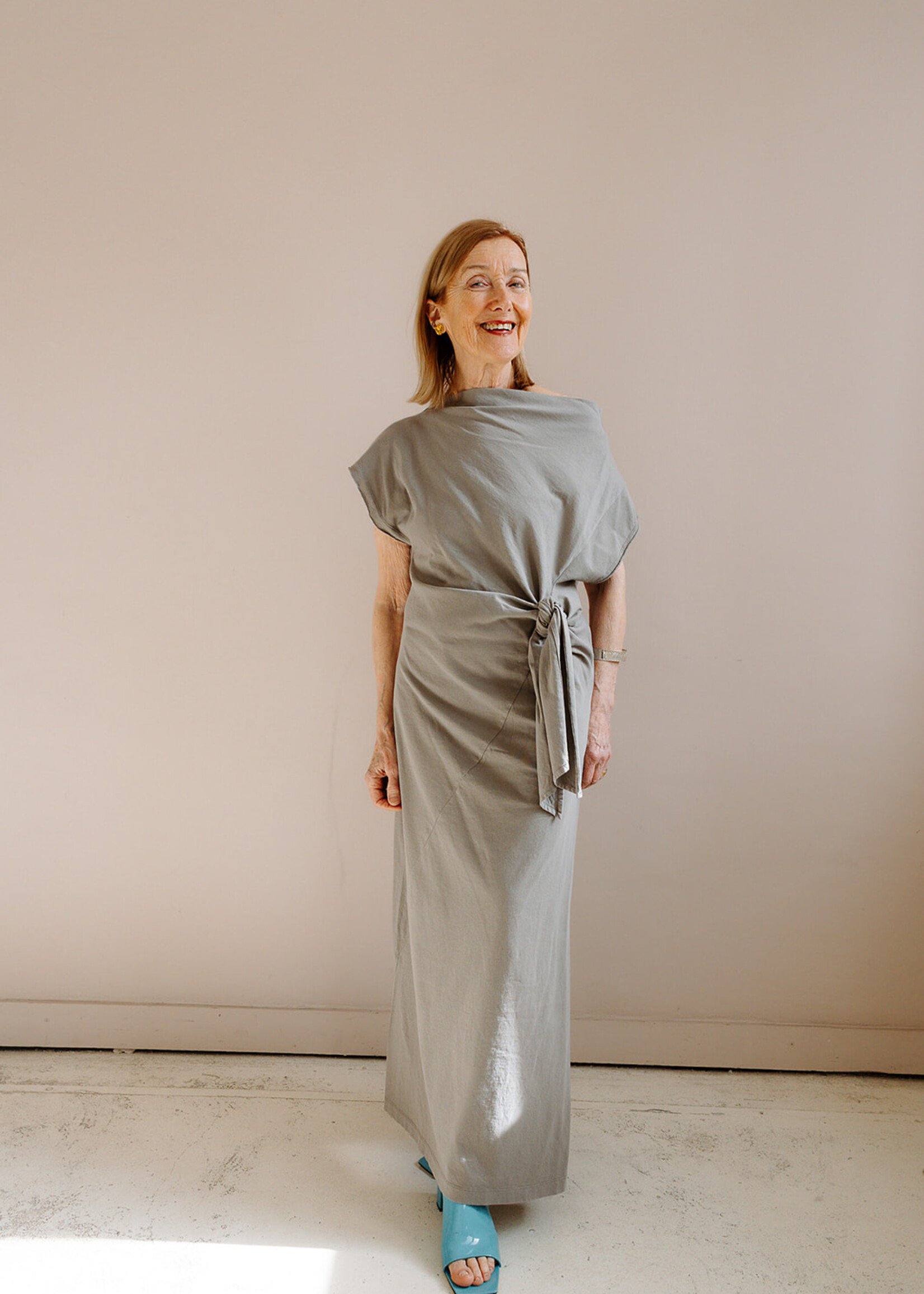 Tela Dress Mauritius grey