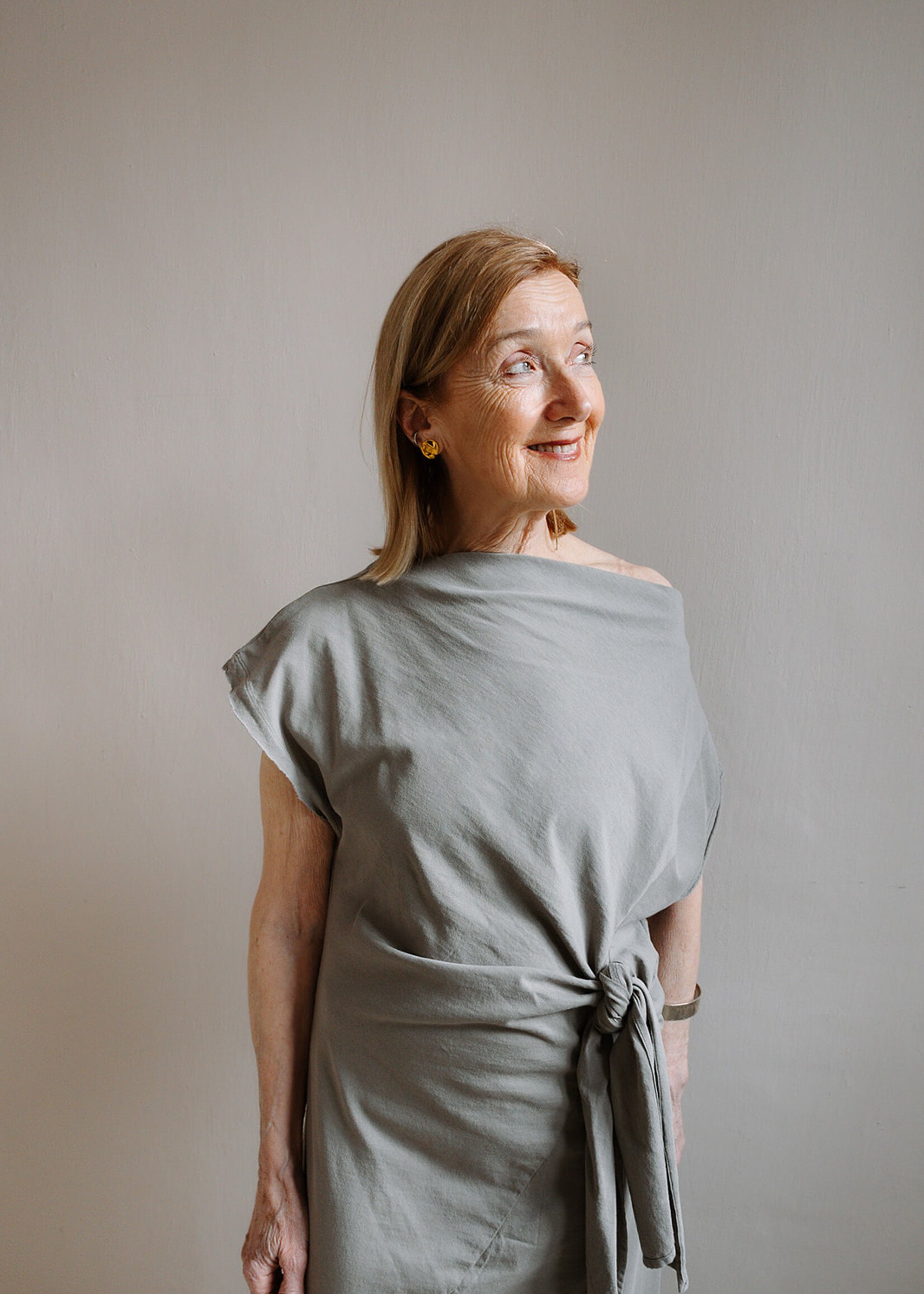 Tela Dress Mauritius grey