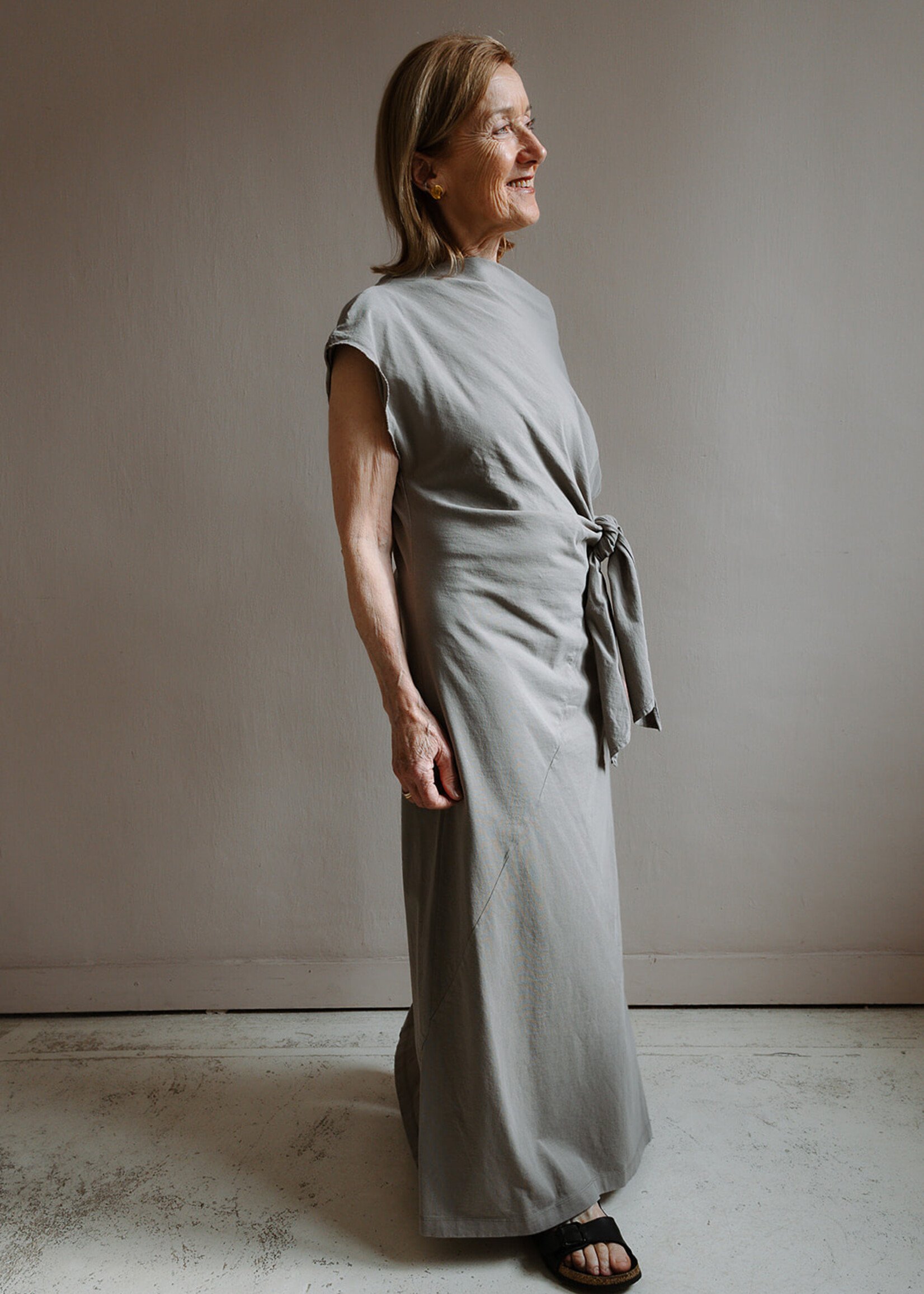 Tela Dress Mauritius grey