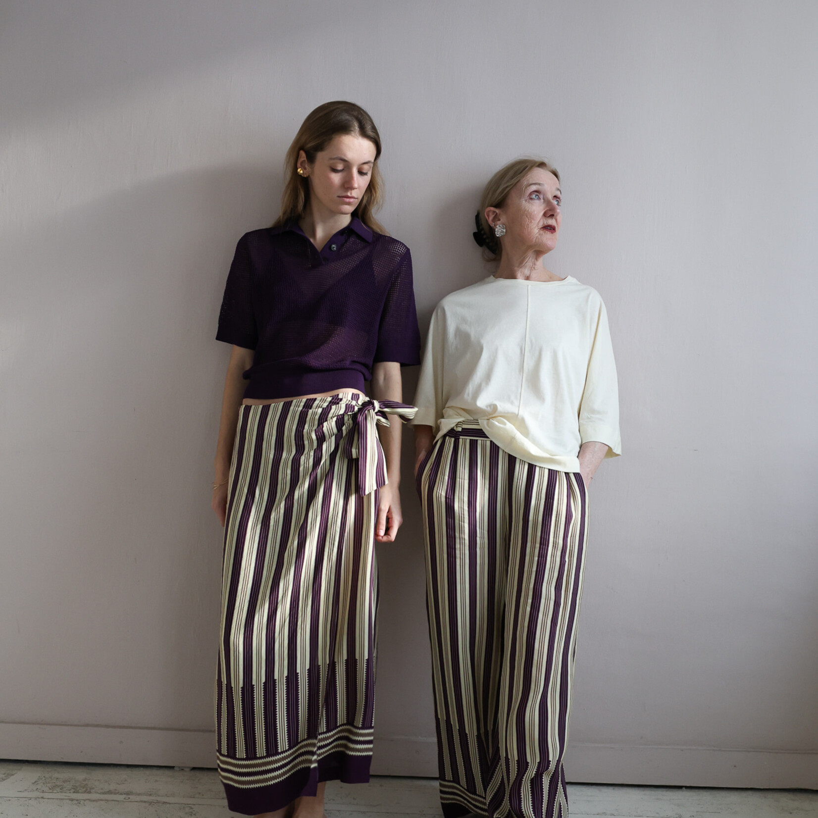 Tela cimbra polo violet