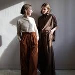 Tela Wide leg trouser in cotton