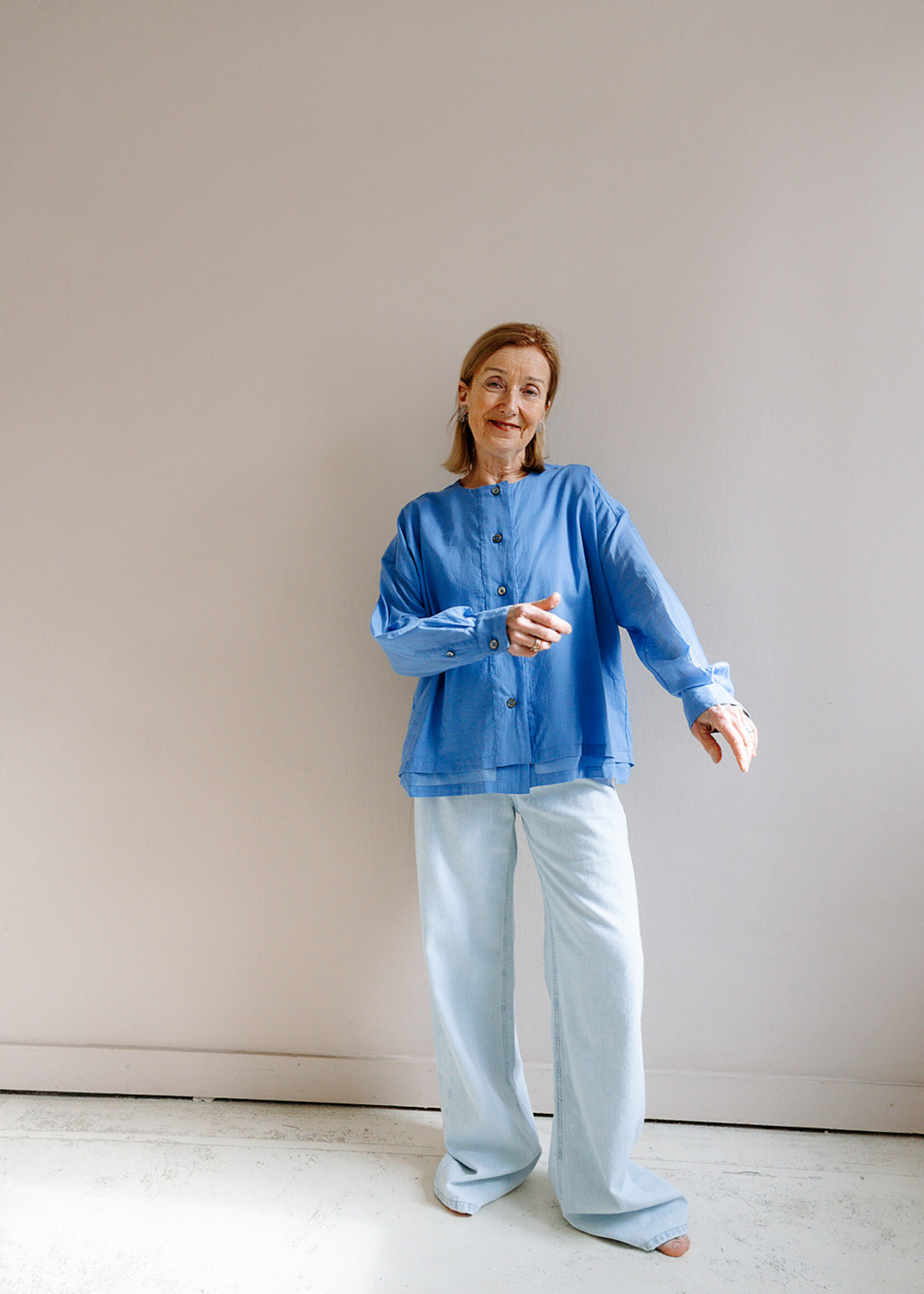 Tela Shirt Pepper blue