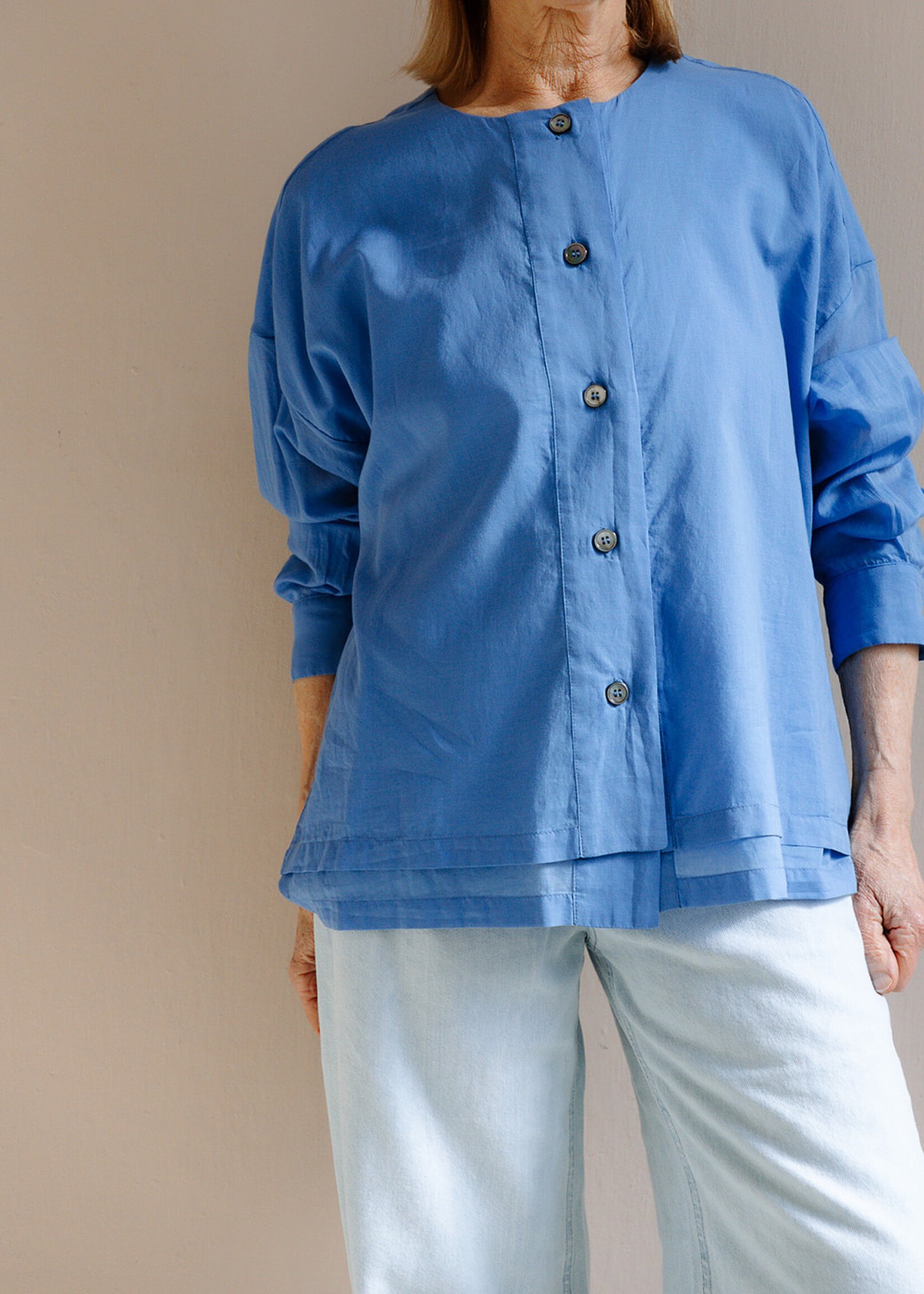 Tela Shirt Pepper blue