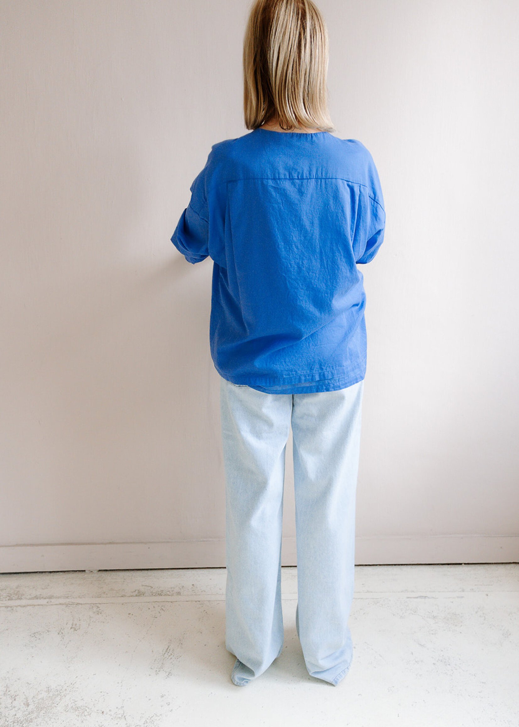 Tela Shirt Pepper blue