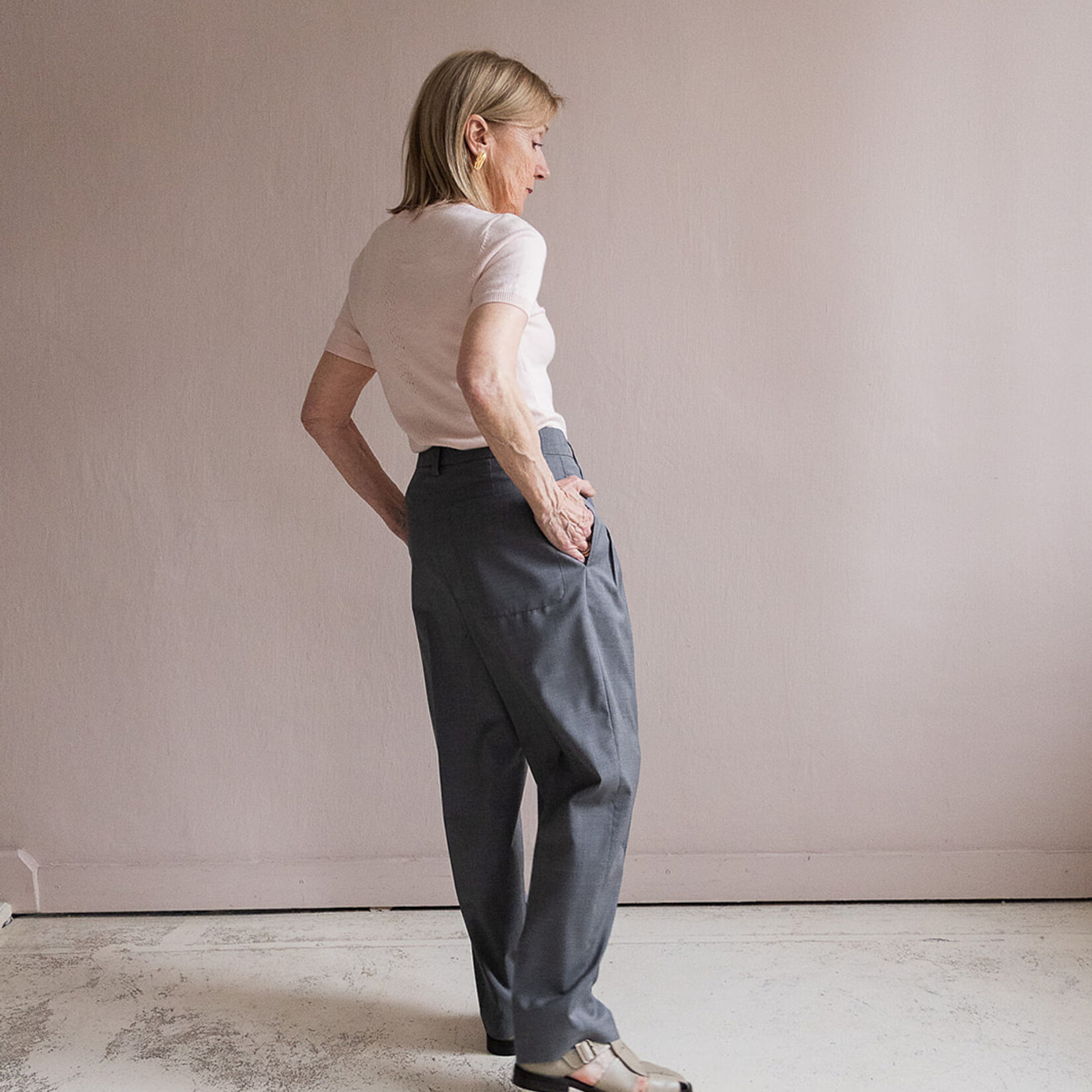 Barena Venezia Trouser  Roxanne cool wool