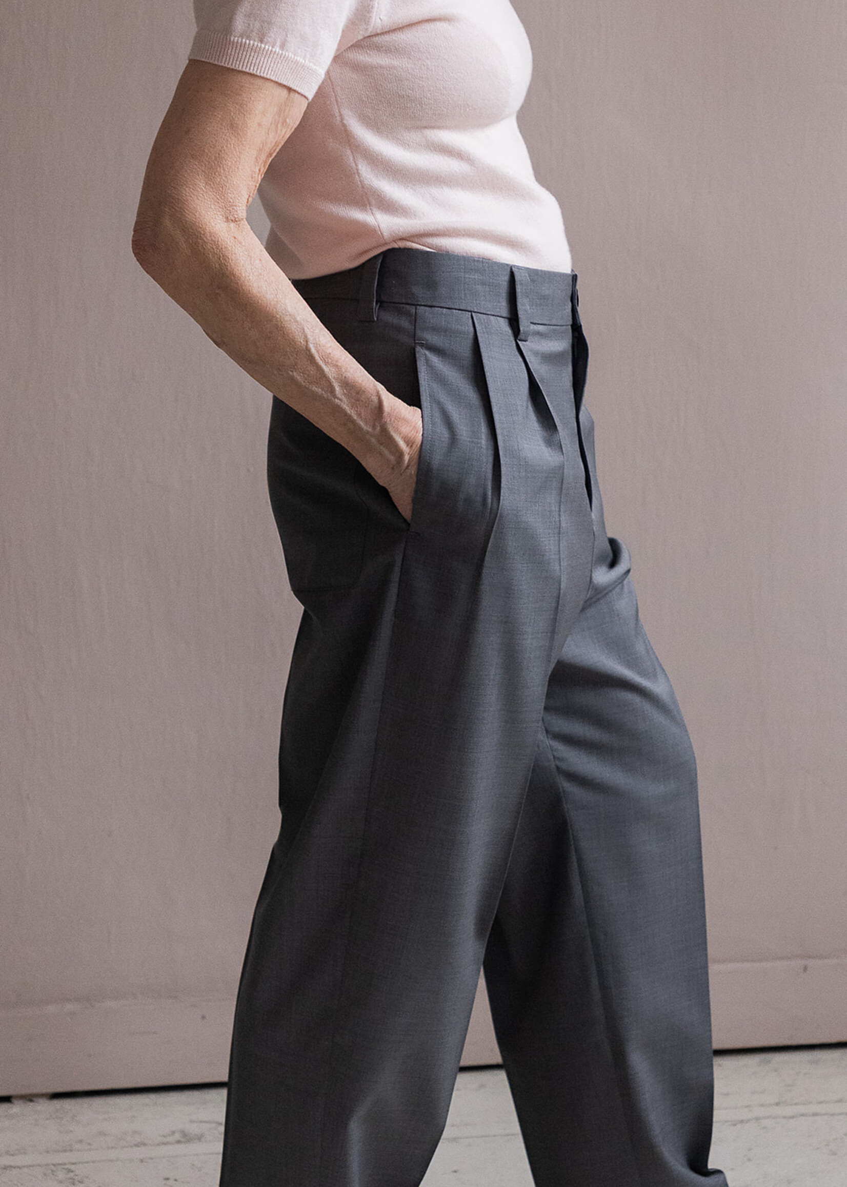 Barena Venezia Trouser  Roxanne cool wool