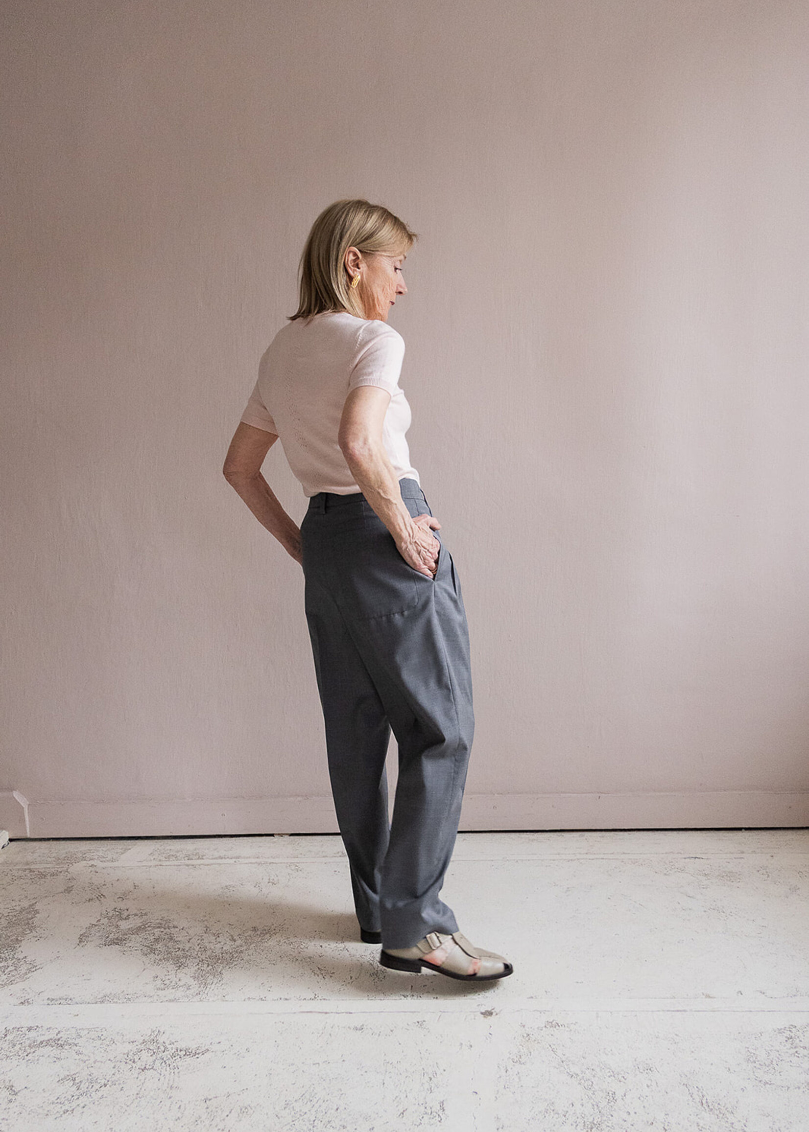 Barena Venezia Trouser  Roxanne cool wool