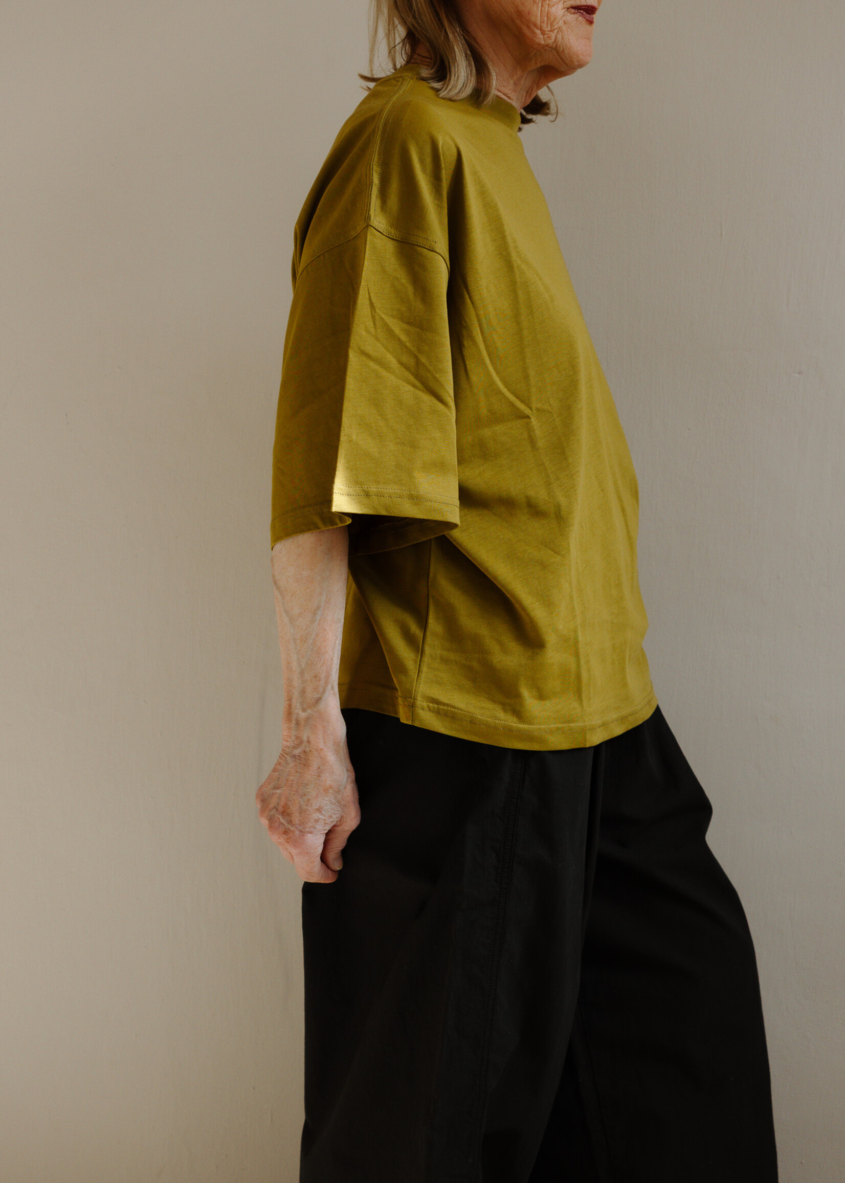 Tela T-shirt Skossa olive green