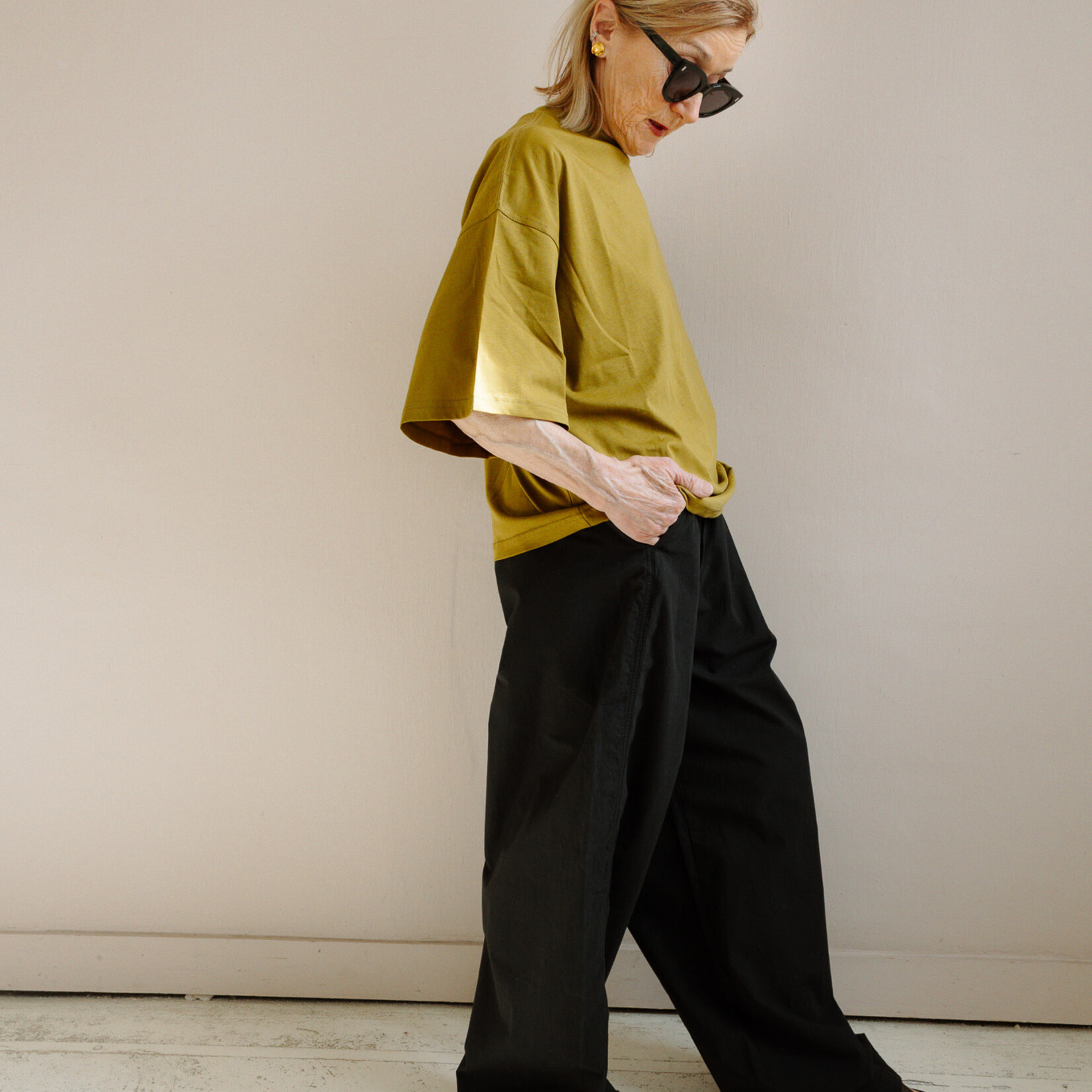 Tela T-shirt Skossa olive green