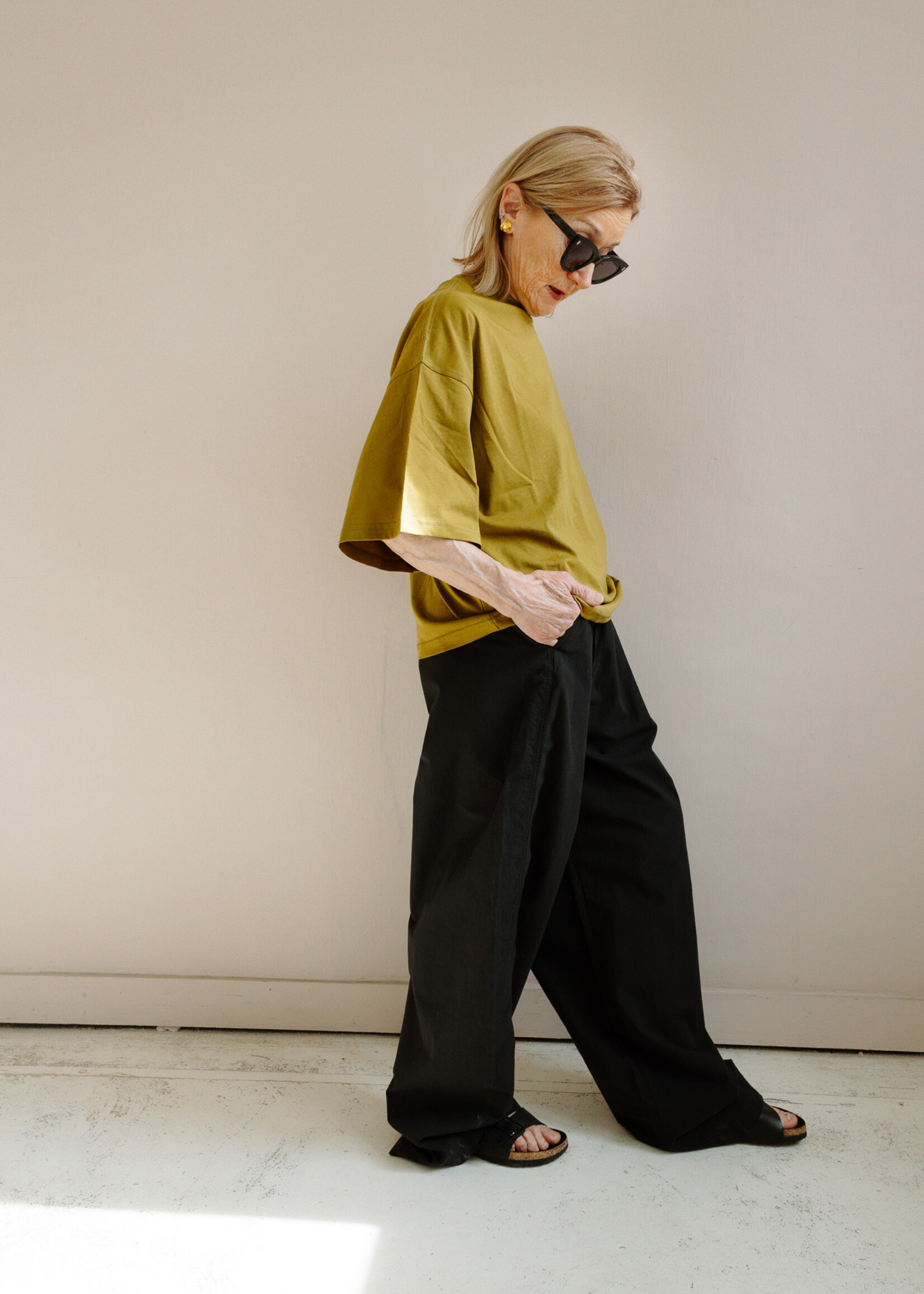 Tela T-shirt Skossa olive green