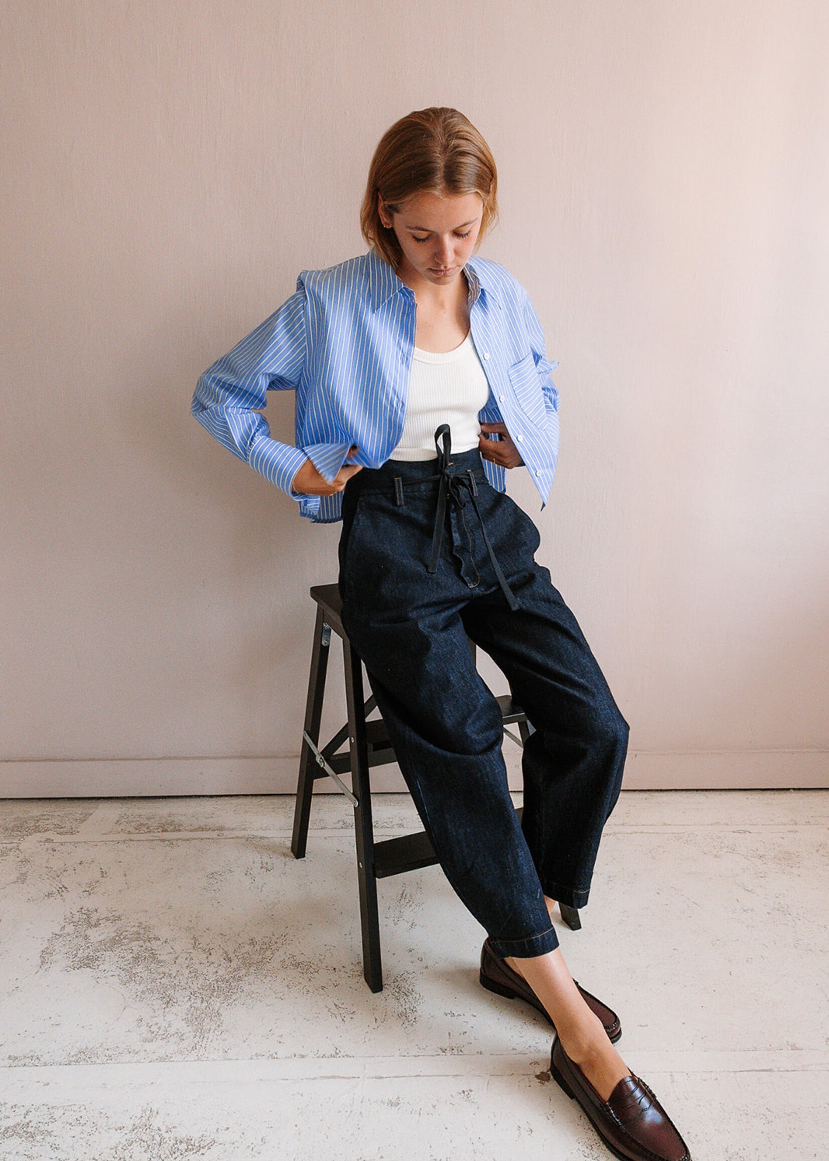 Barena Venezia Trouser candiano jeans  navy