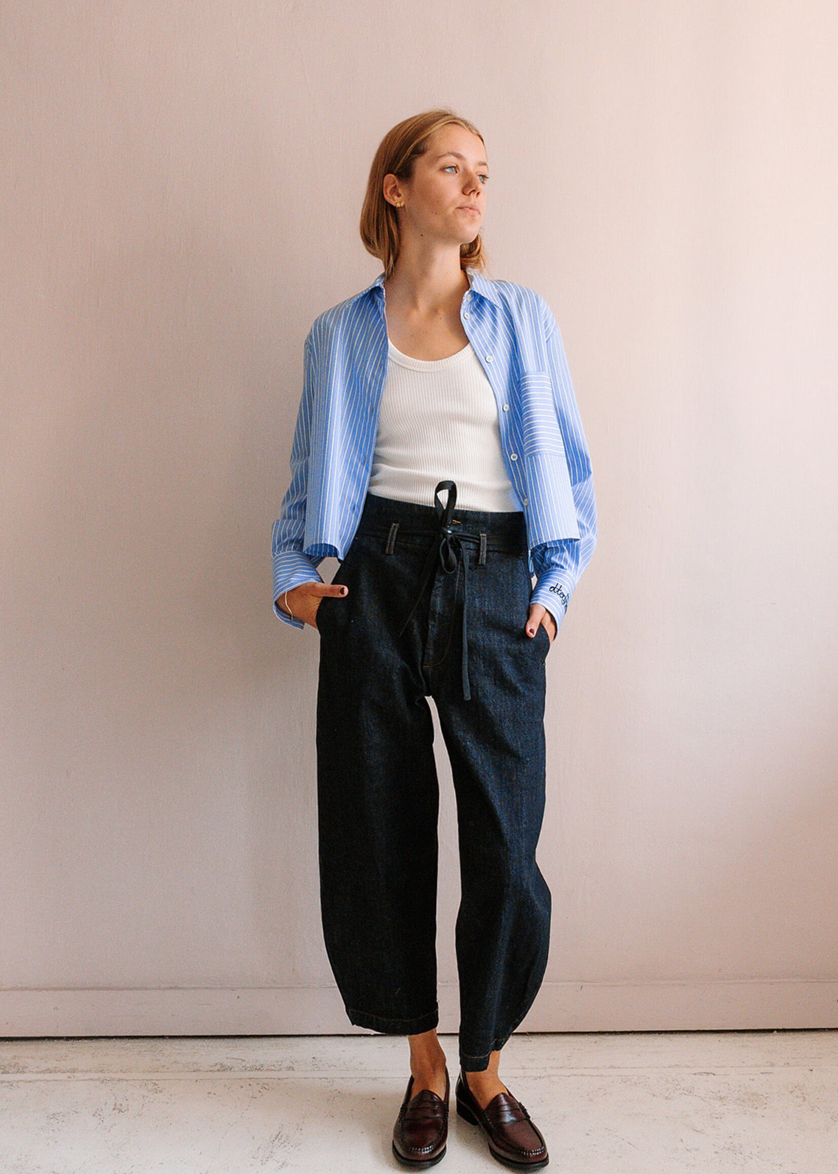 Barena Venezia Trouser candiano jeans  navy