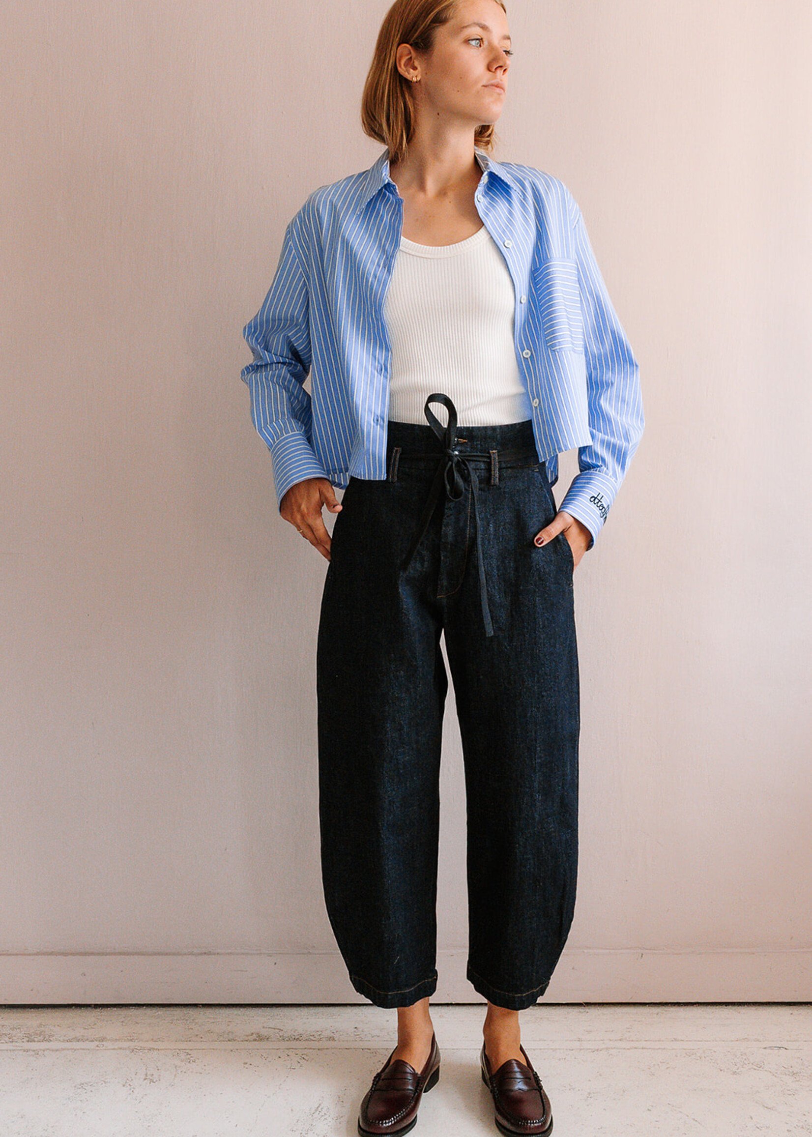 Barena Venezia Trouser candiano jeans  navy