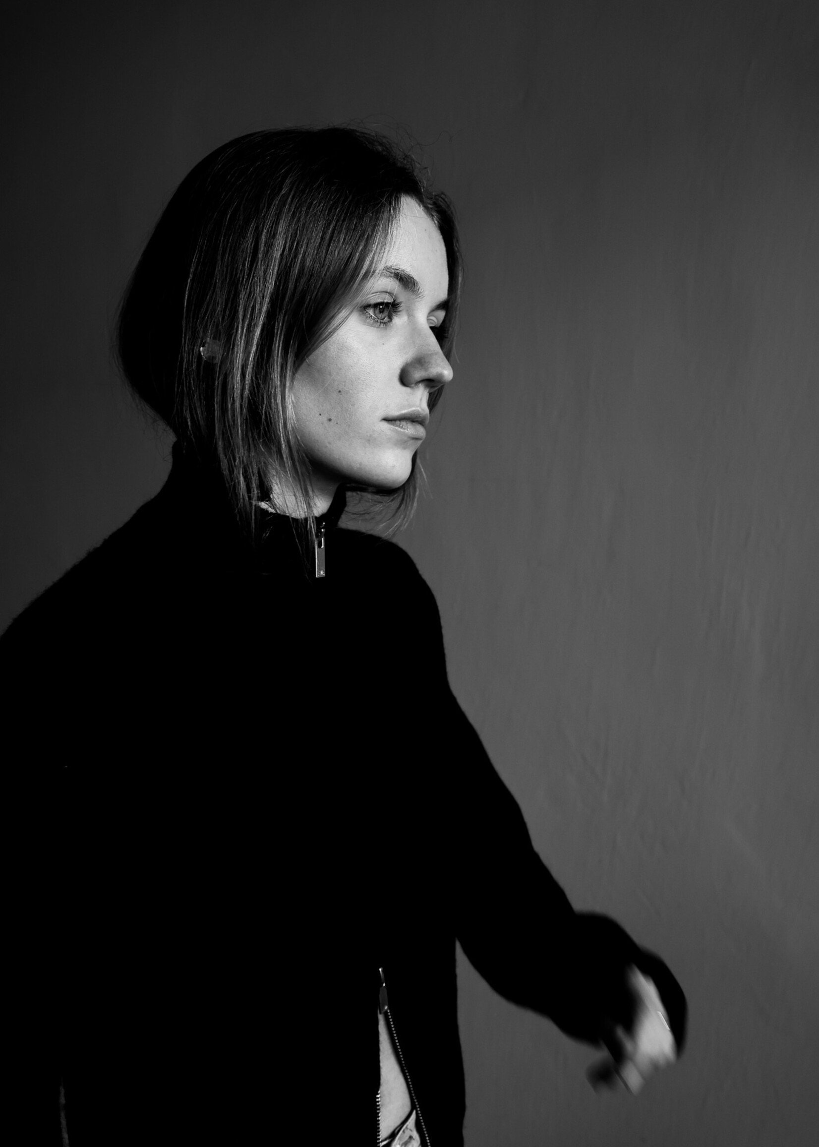 Colorush Toto zip jacket color black