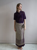 Ottod'Ame Wrap Skirt stripe
