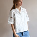 Ottod'Ame Embroidered white shirt