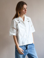 Ottod'Ame Embroidered white shirt