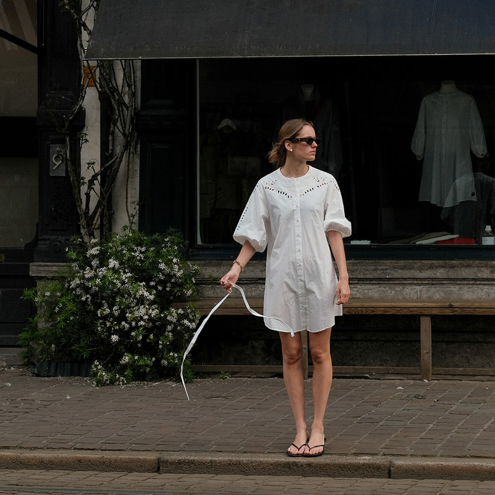 Ottod'Ame Short Dress broderie