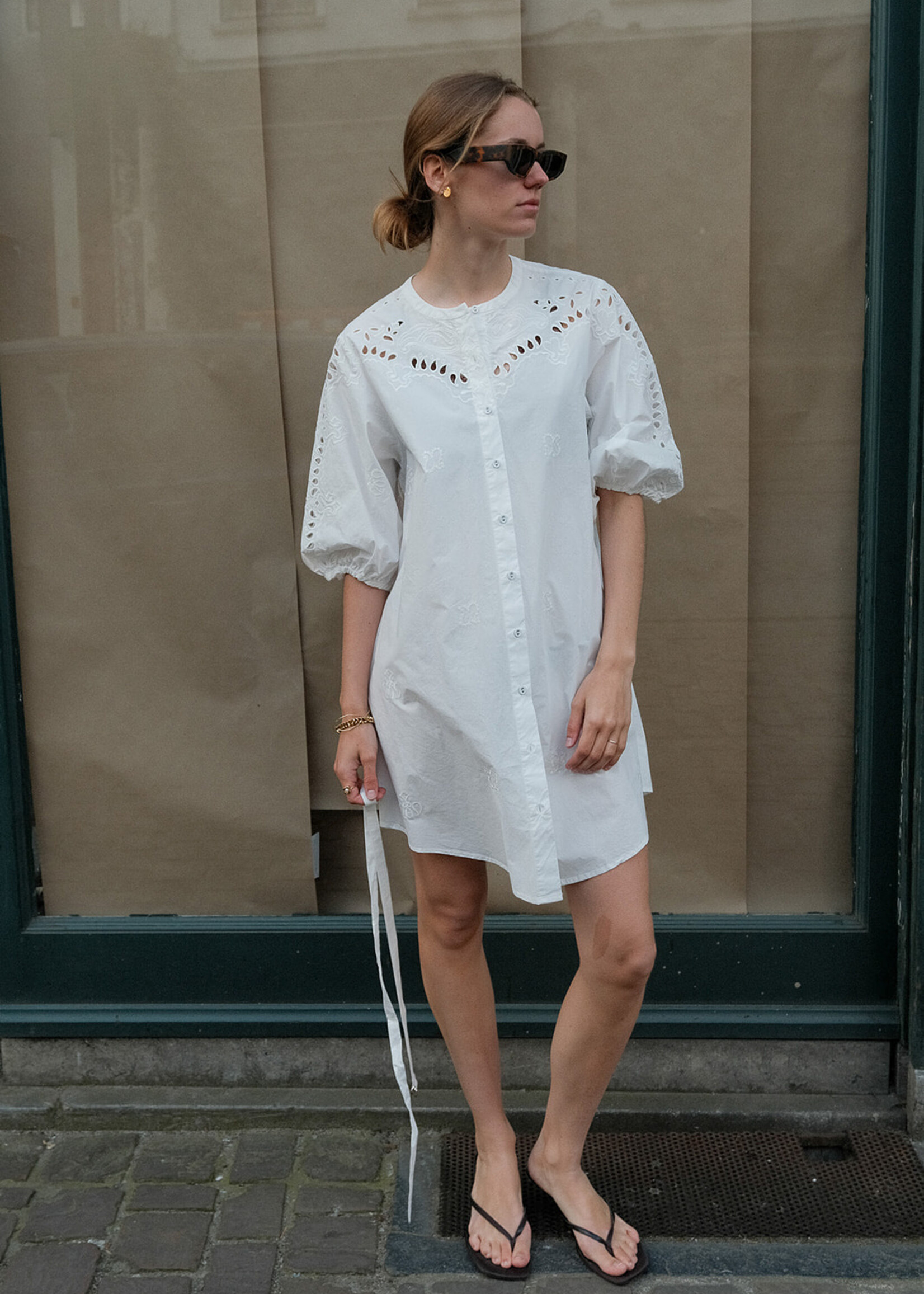 Ottod'Ame Short Dress broderie