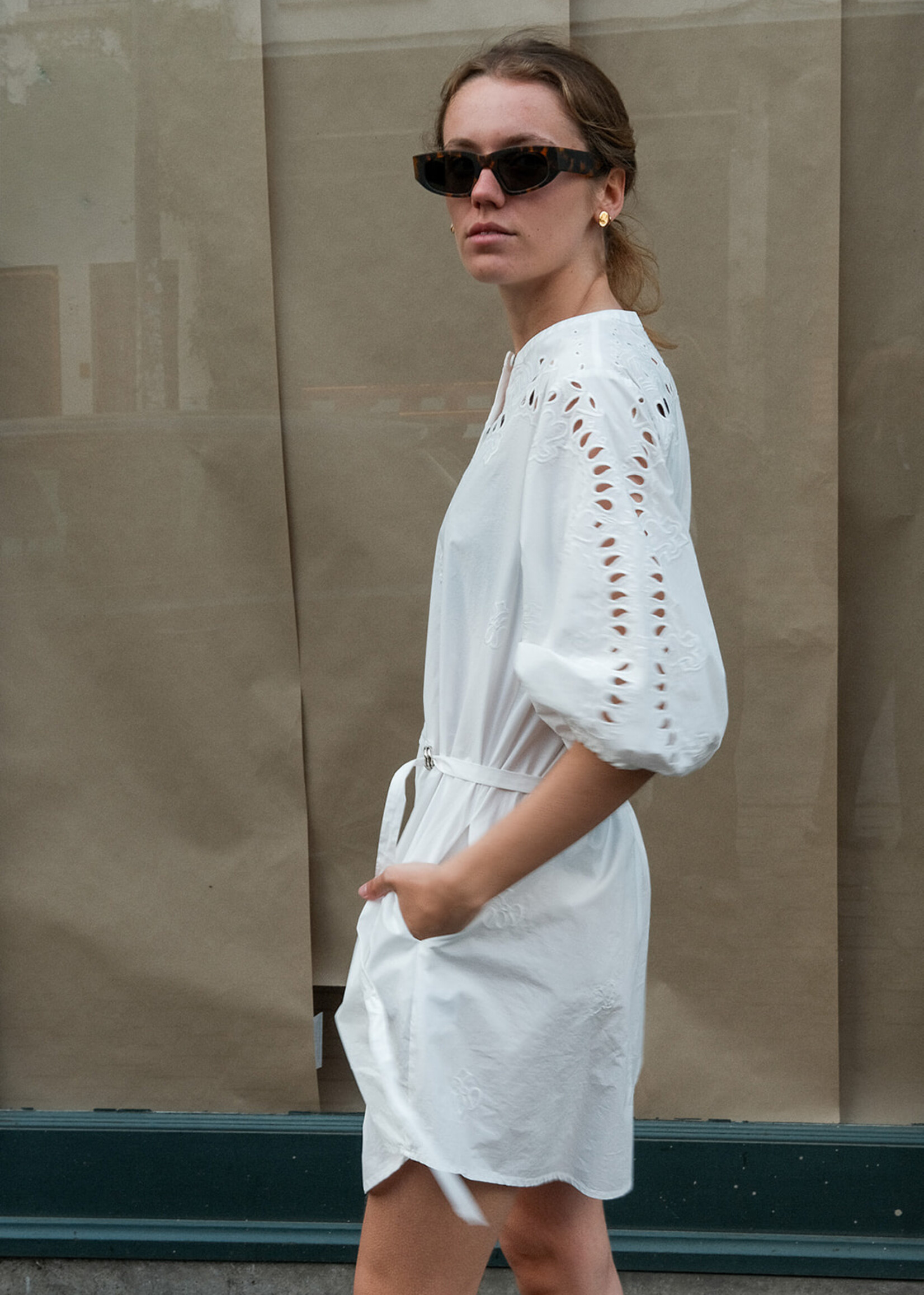 Ottod'Ame Short Dress broderie