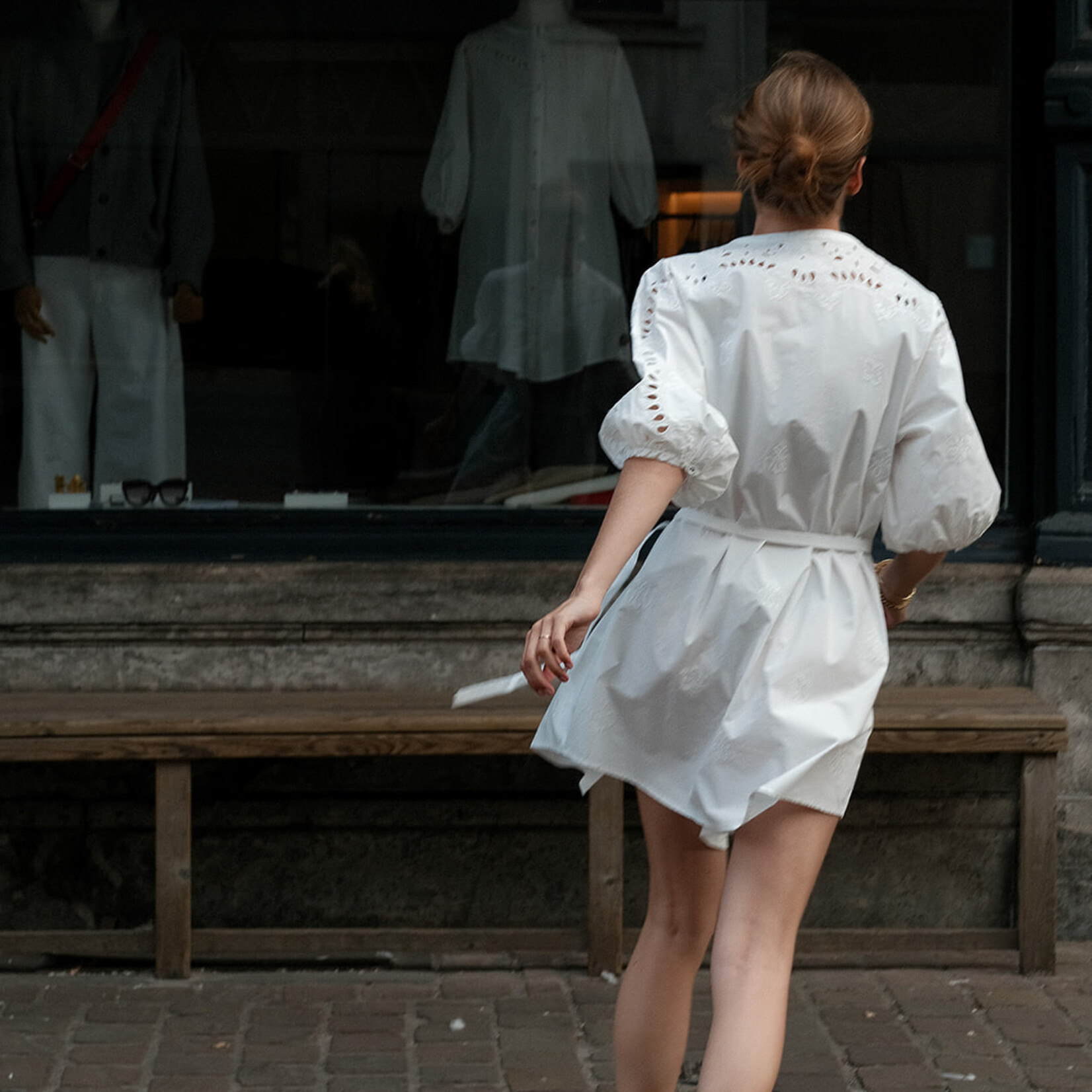 Ottod'Ame Short Dress broderie