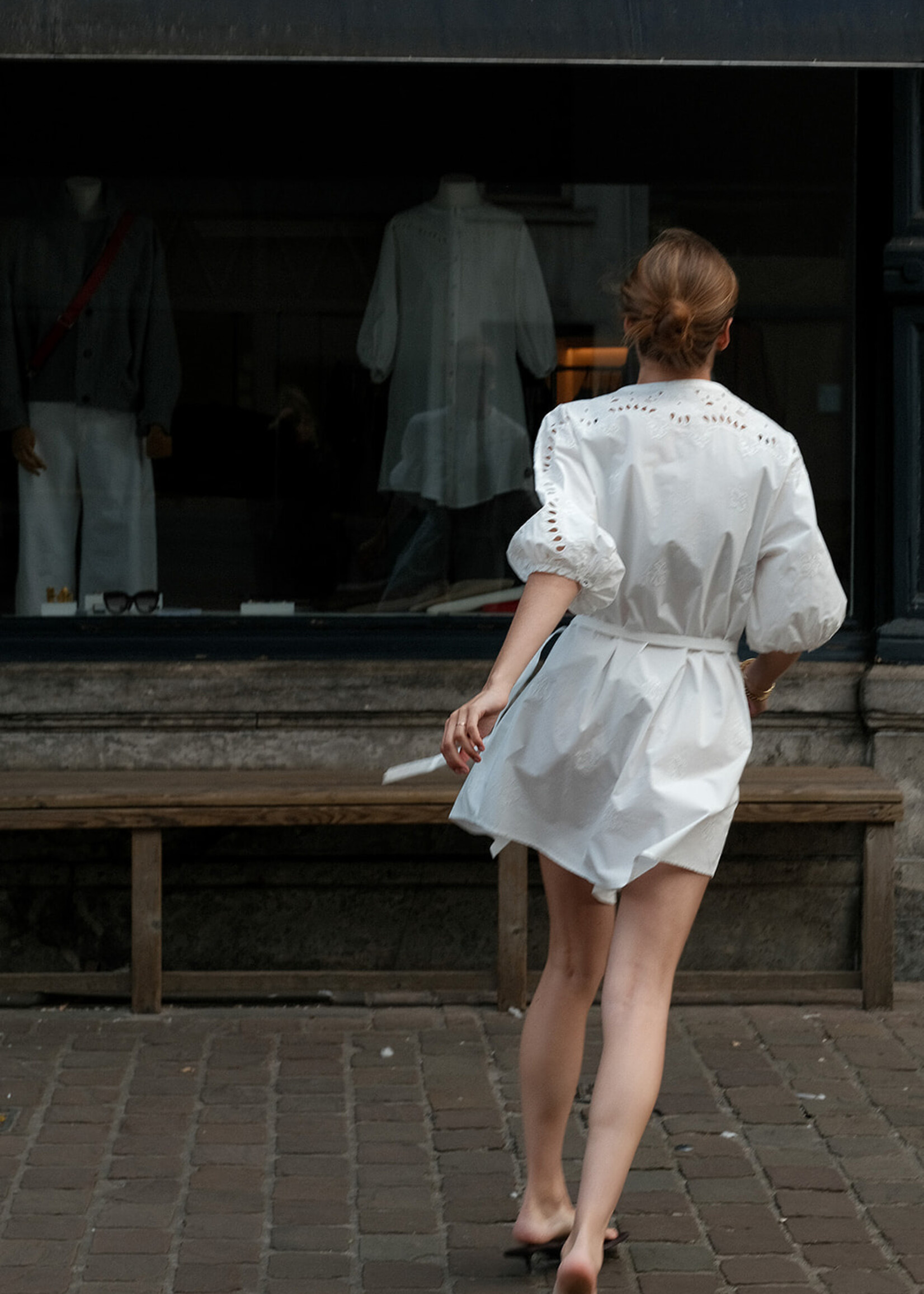 Ottod'Ame Short Dress broderie