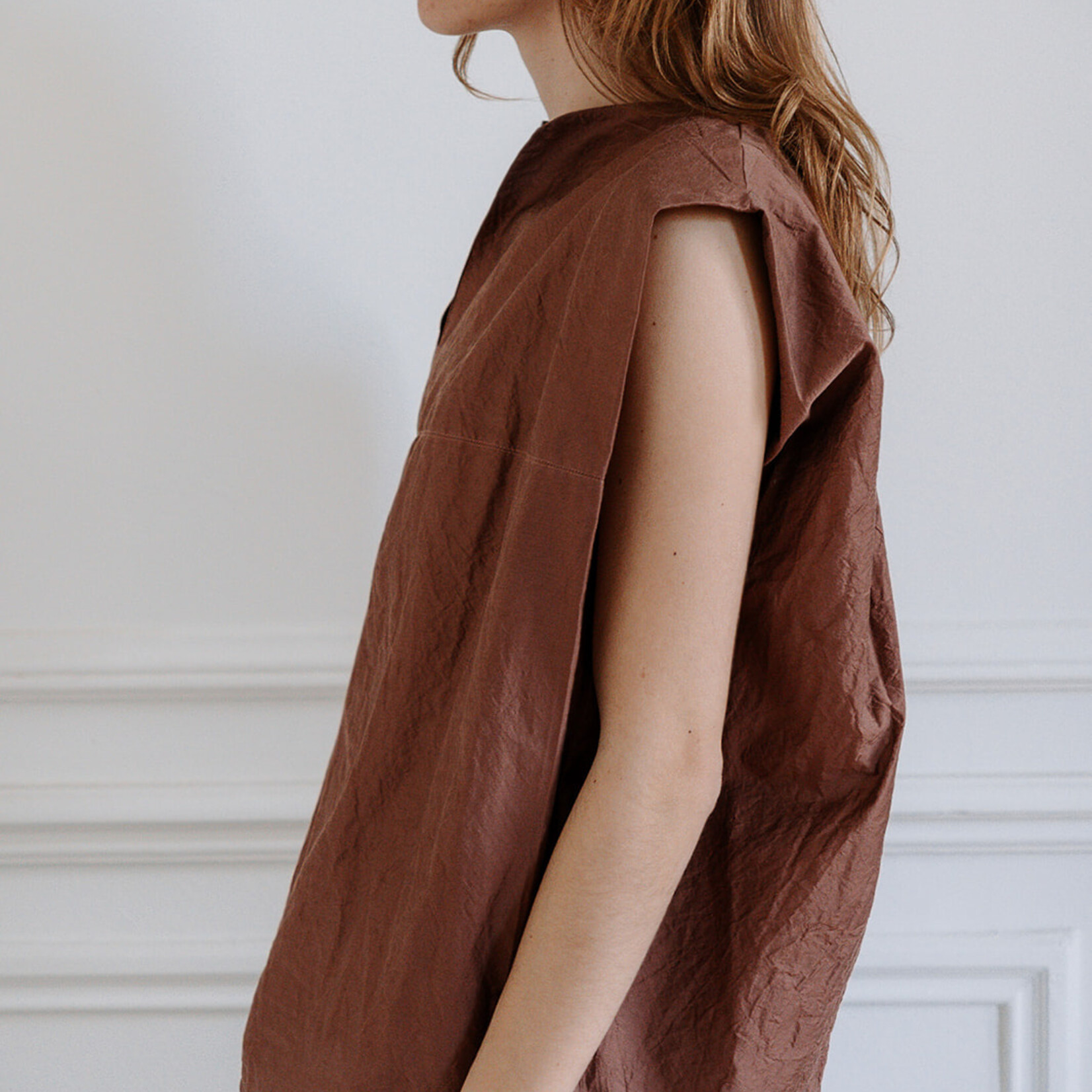 Soeur   Isaly sleeveless top in organic cotton