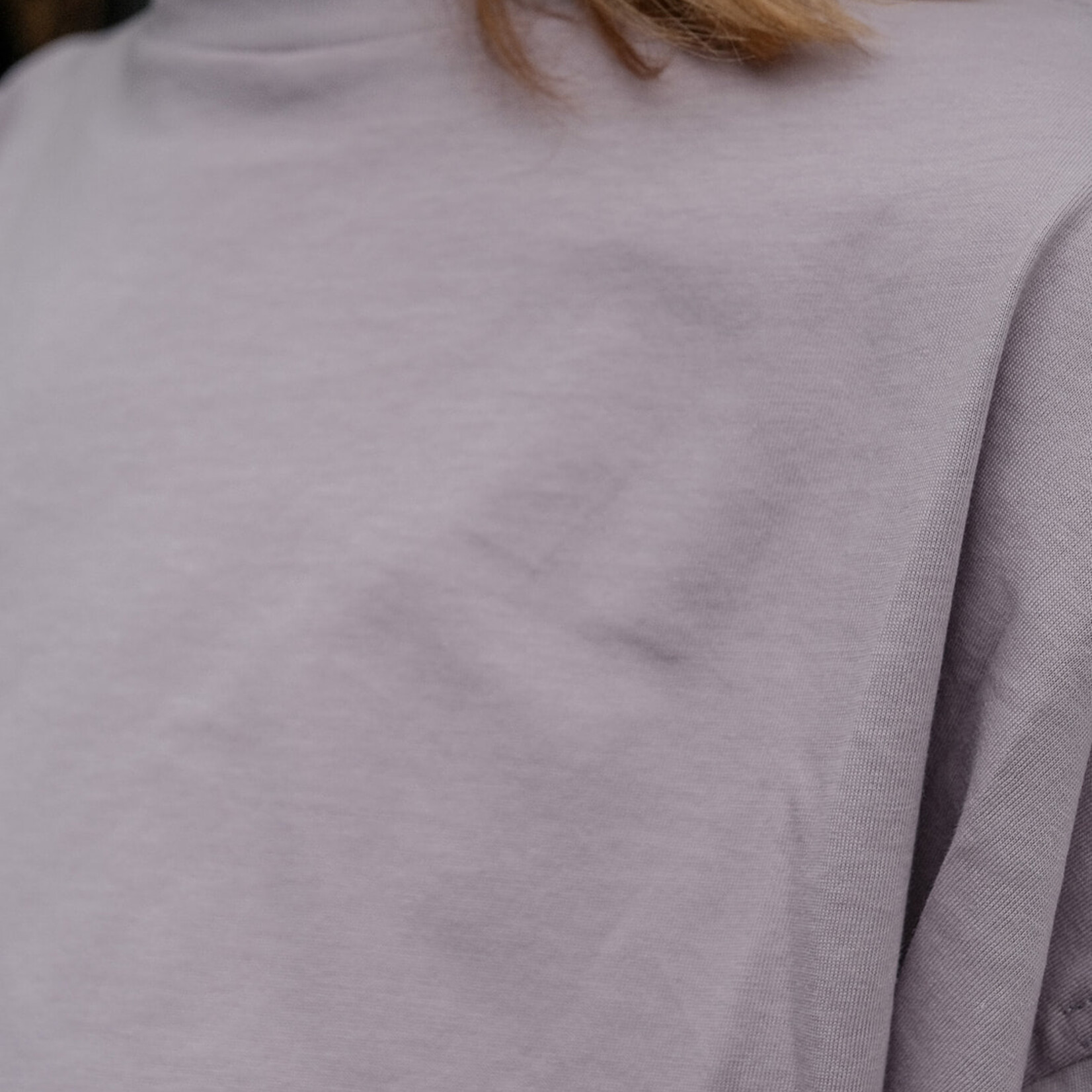 Tela T-shirt Skossa olive green lilac