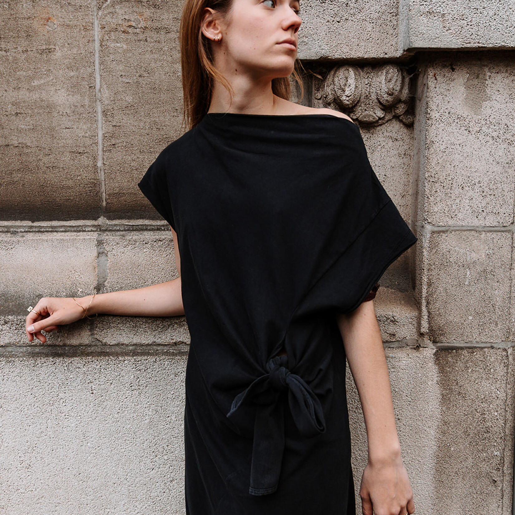 Tela Dress Mauritius black