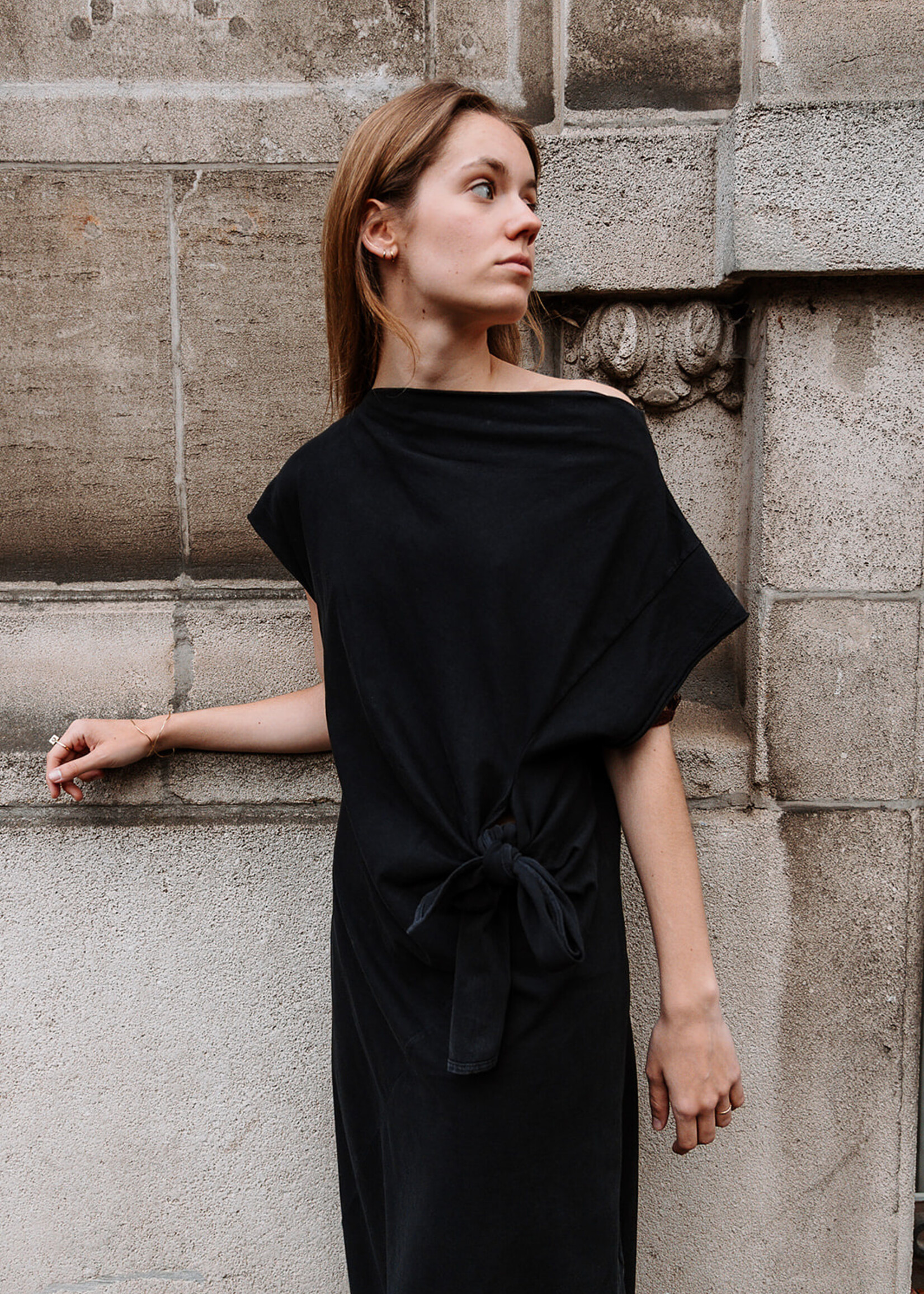 Tela Dress Mauritius black