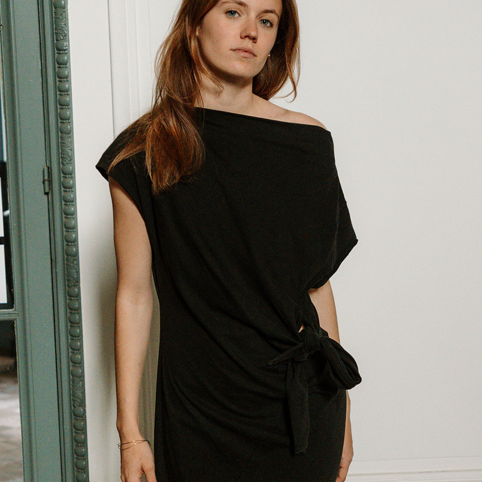 Tela Dress Mauritius black