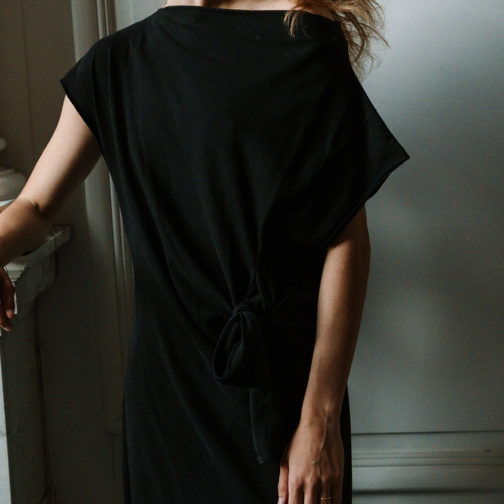 Tela Dress Mauritius black