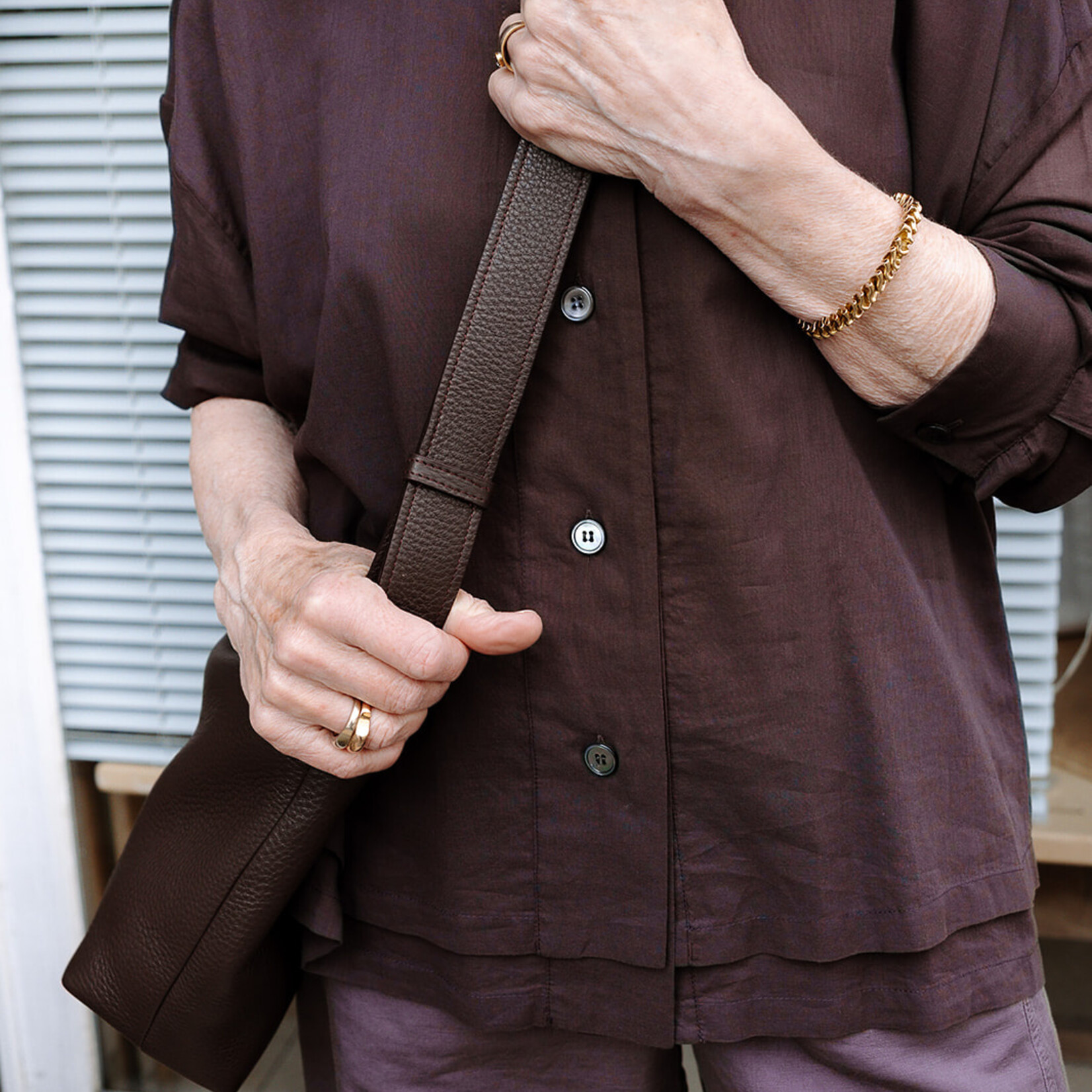 NO/AN City bag  aubergine