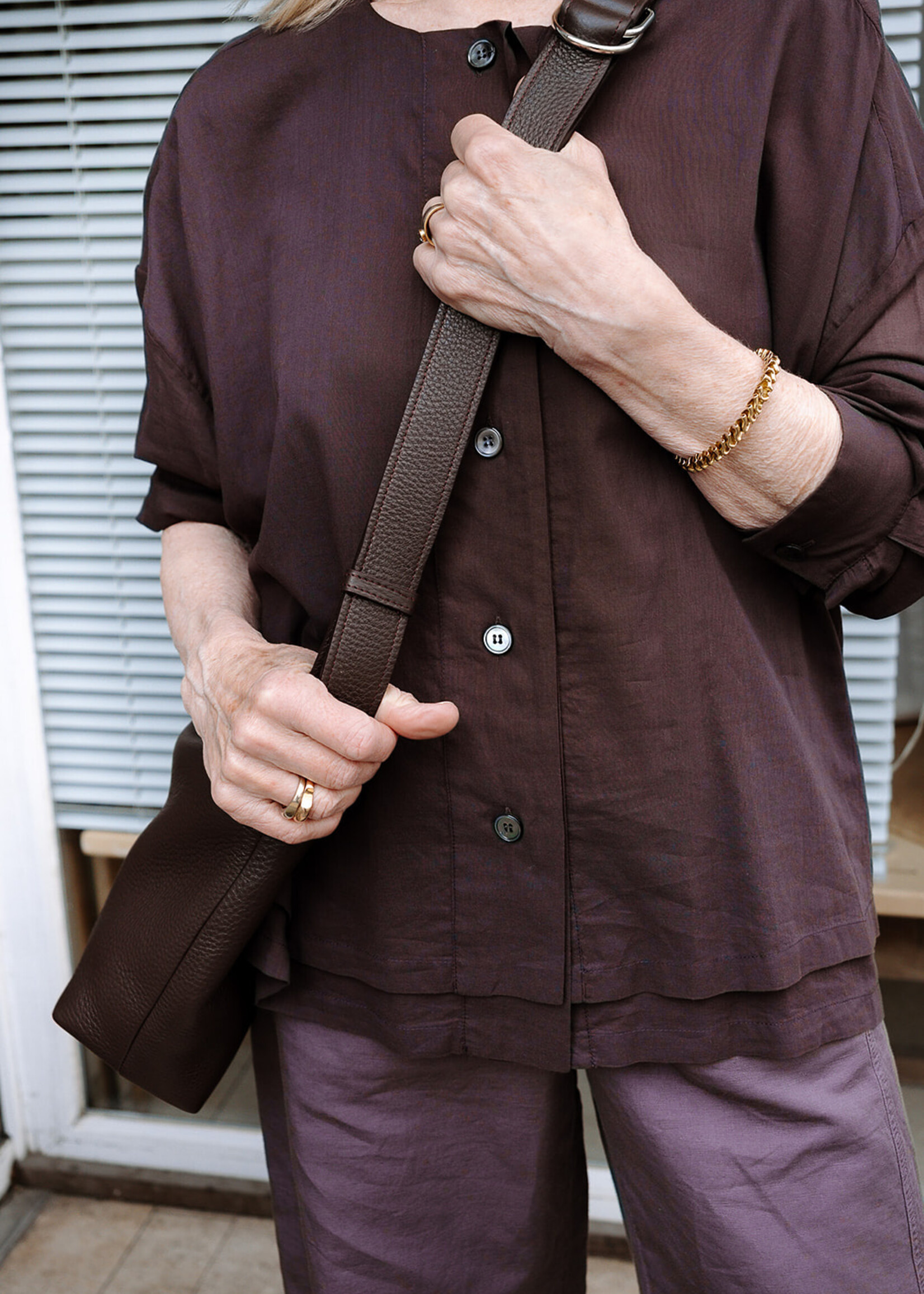 NO/AN City bag  aubergine