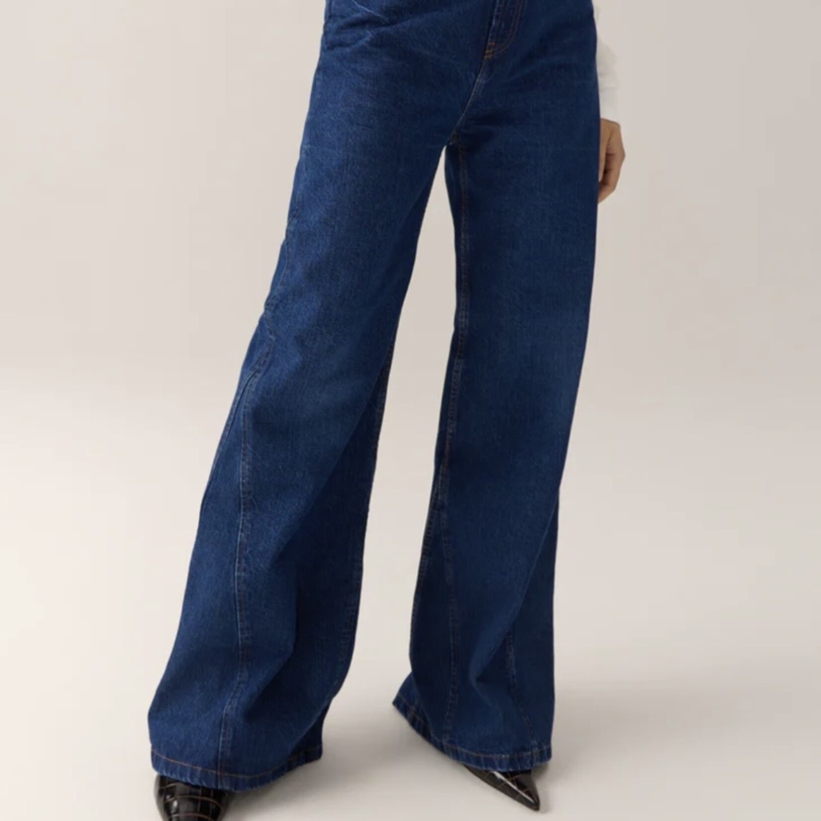 Lois Skater flare  marte blue fiant stone