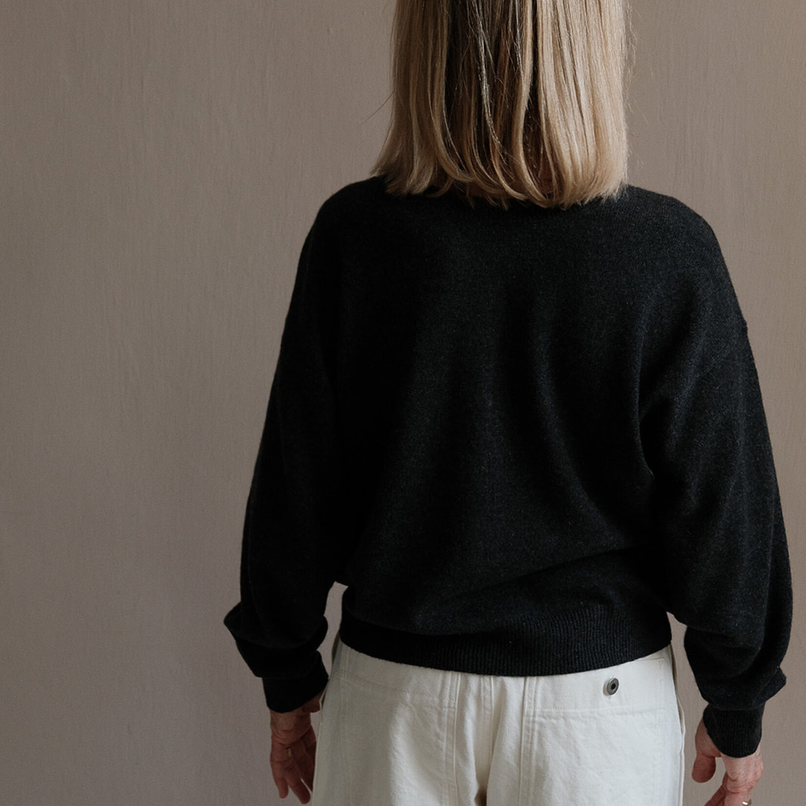Colorush Layback luxe button grafhite