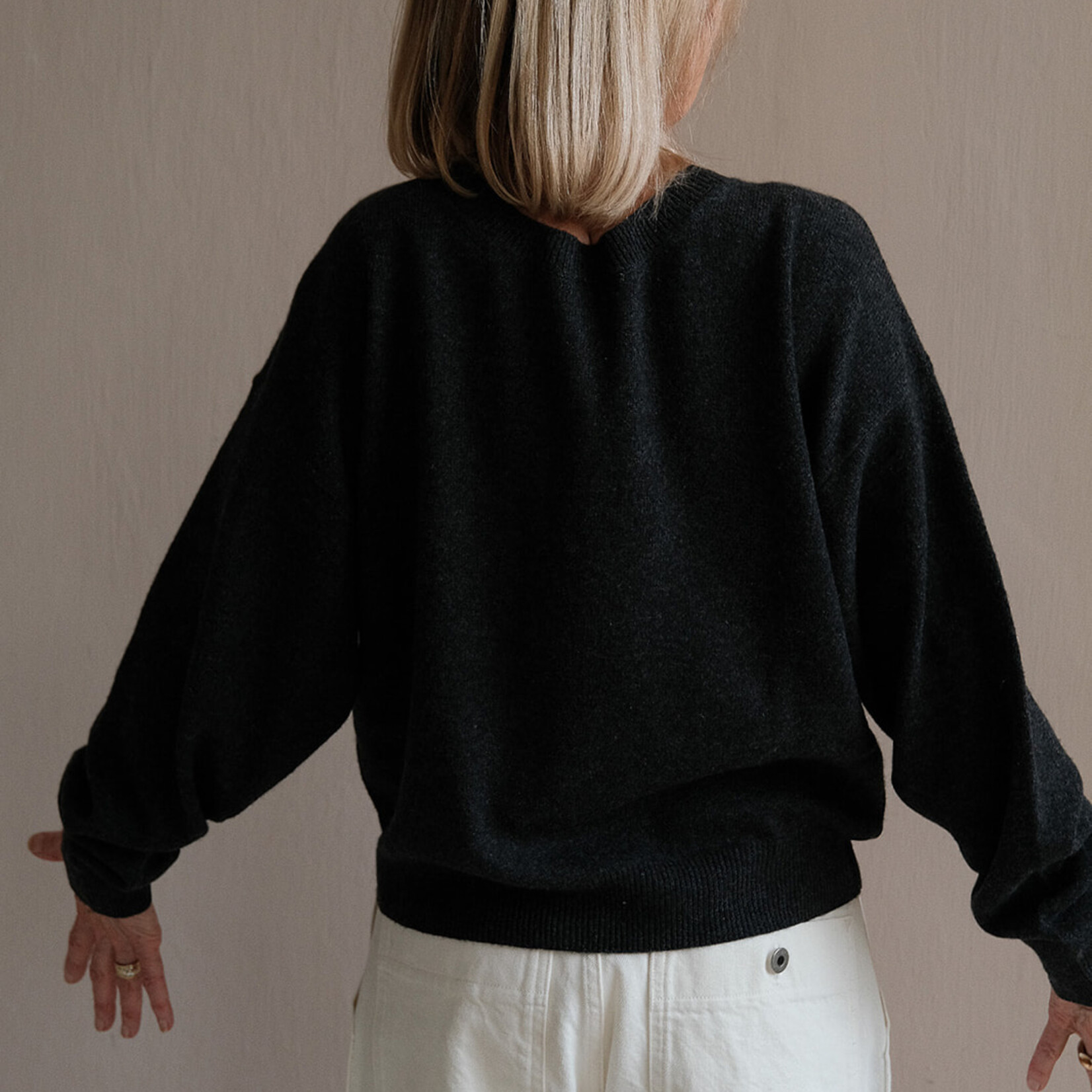 Colorush Layback luxe button grafhite