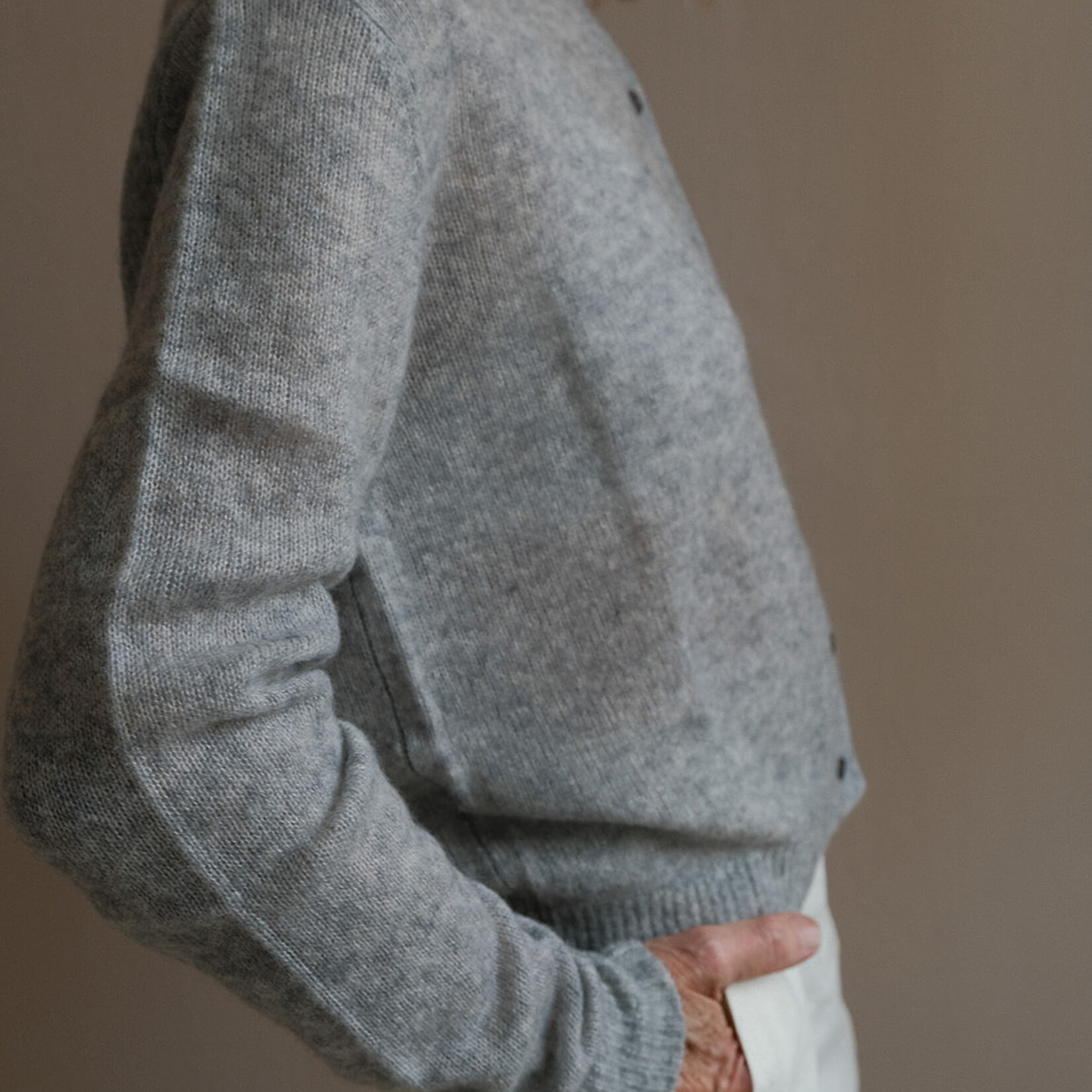 Colorush amara malou cardigan grey