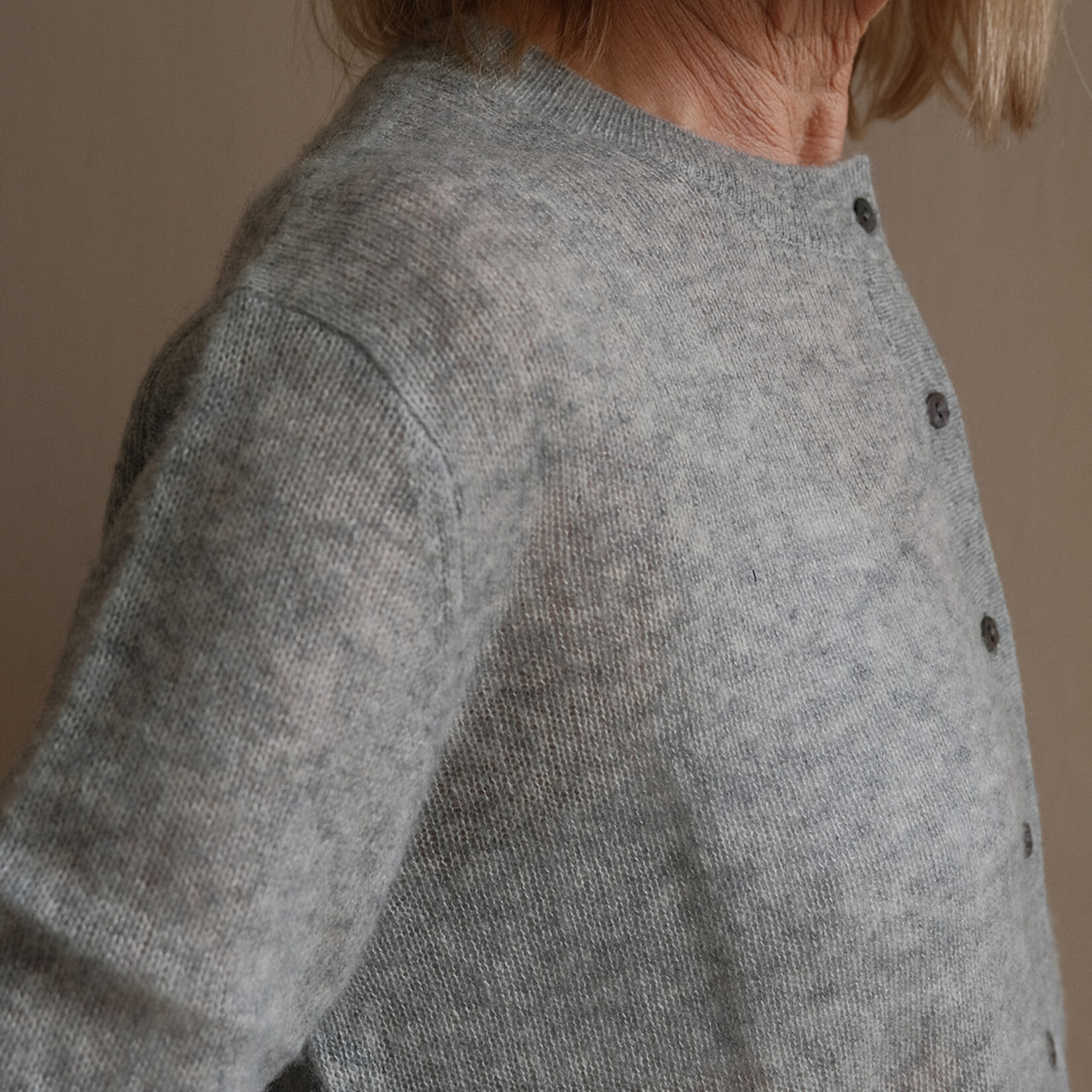 Colorush amara malou cardigan grey