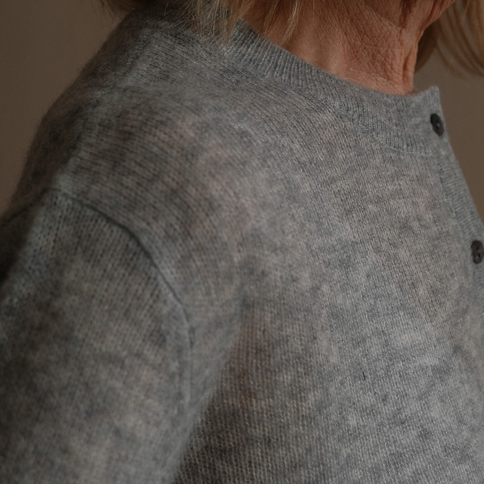 Colorush amara malou cardigan grey