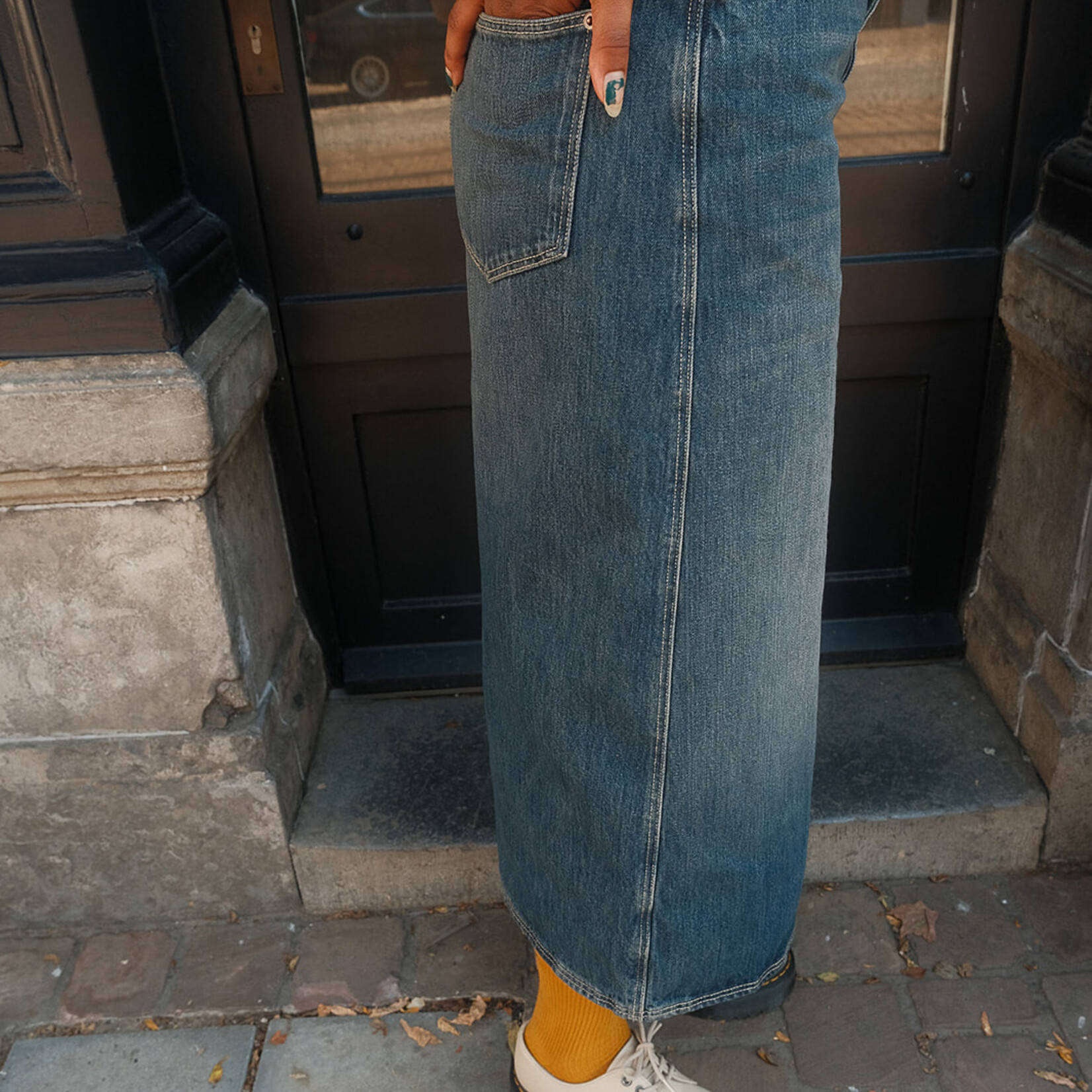 Soeur Joyce bermuda blue denim