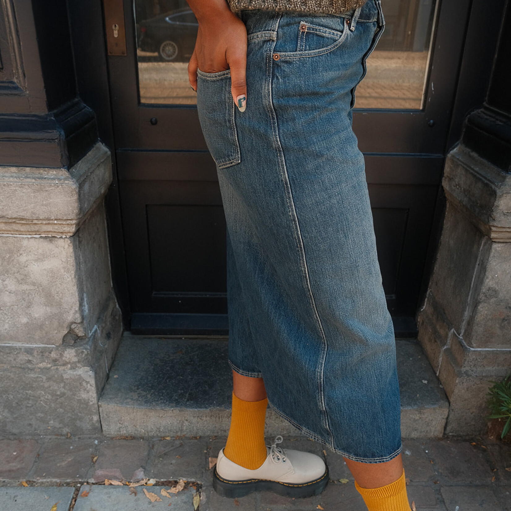 Soeur Joyce bermuda blue denim