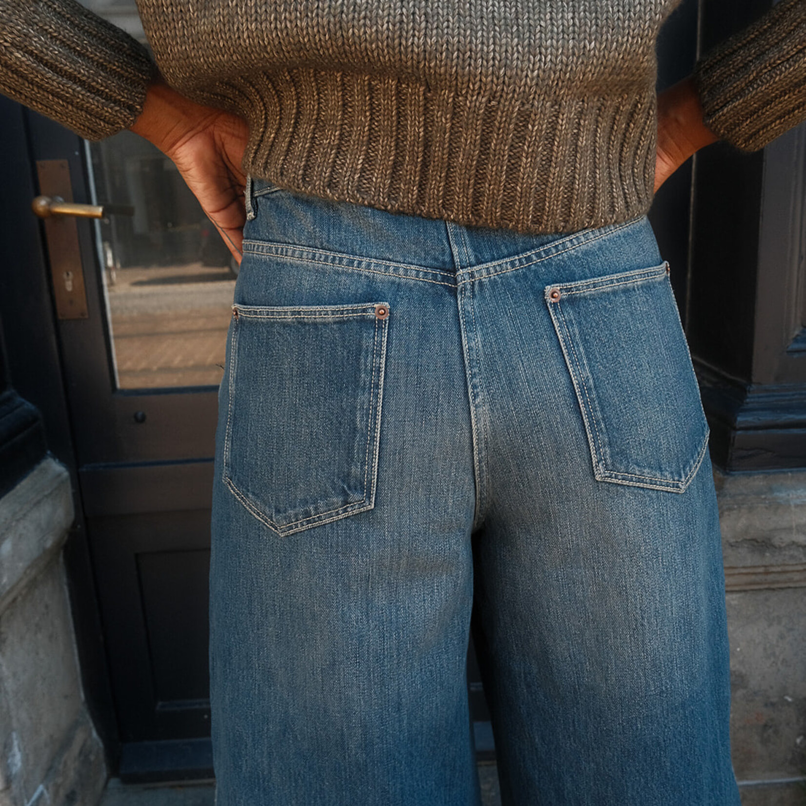Soeur Joyce bermuda blue denim