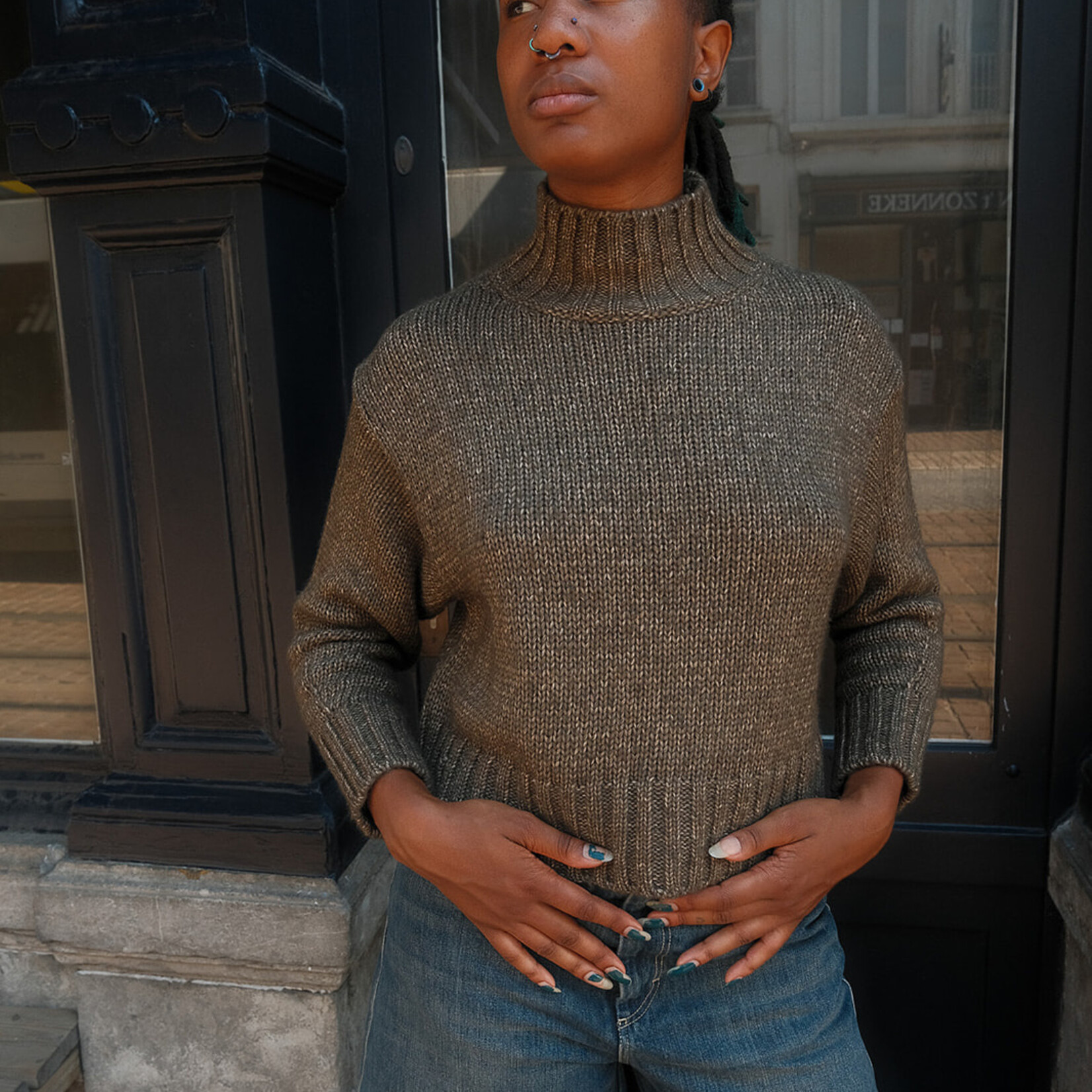 Soeur Joyce bermuda blue denim