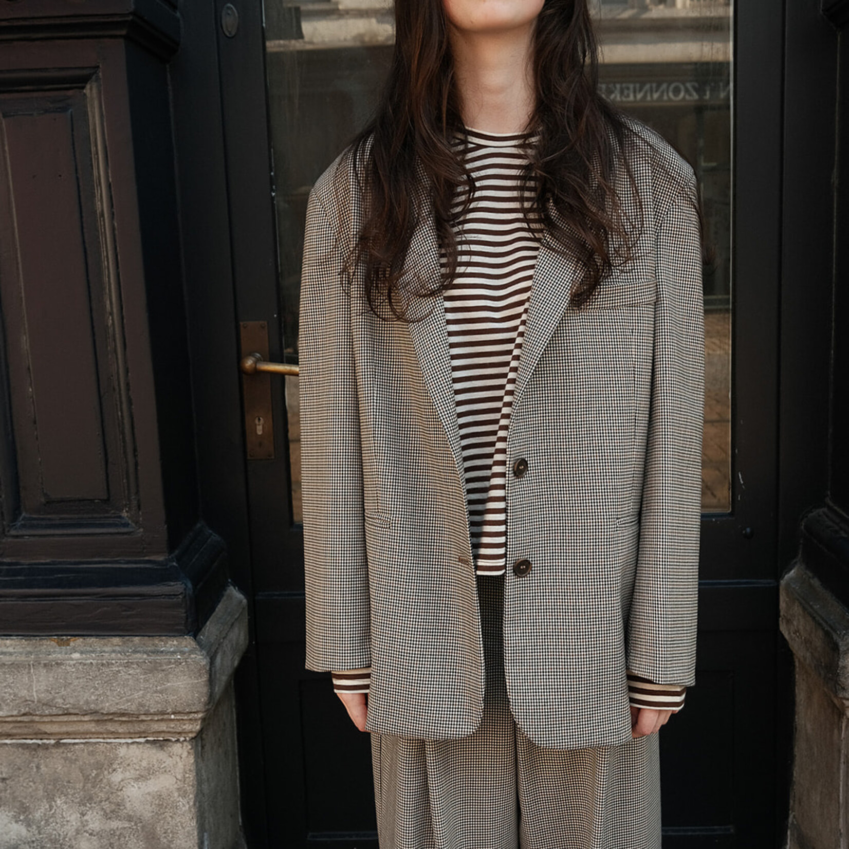 Checked  waistcoat