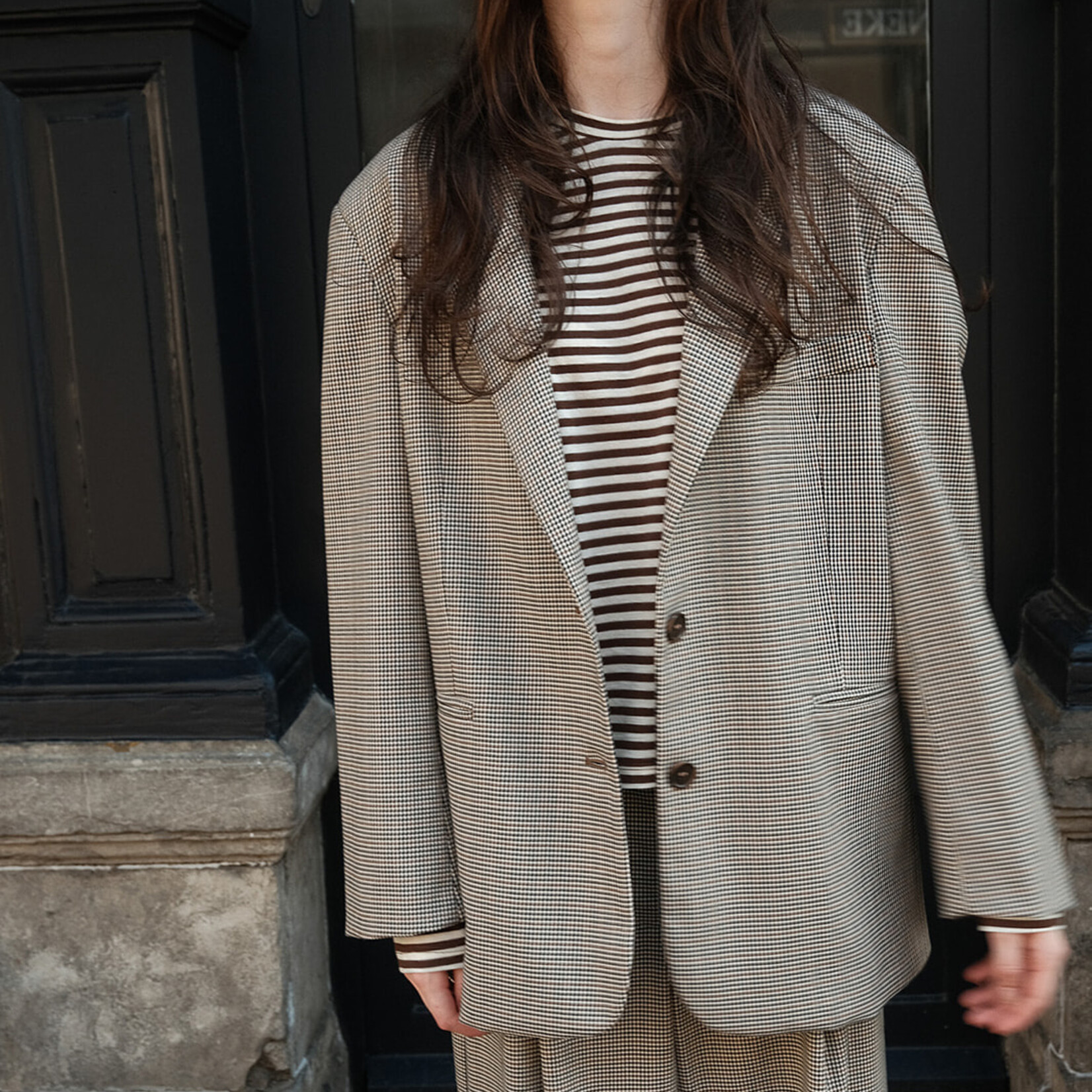 Checked  waistcoat