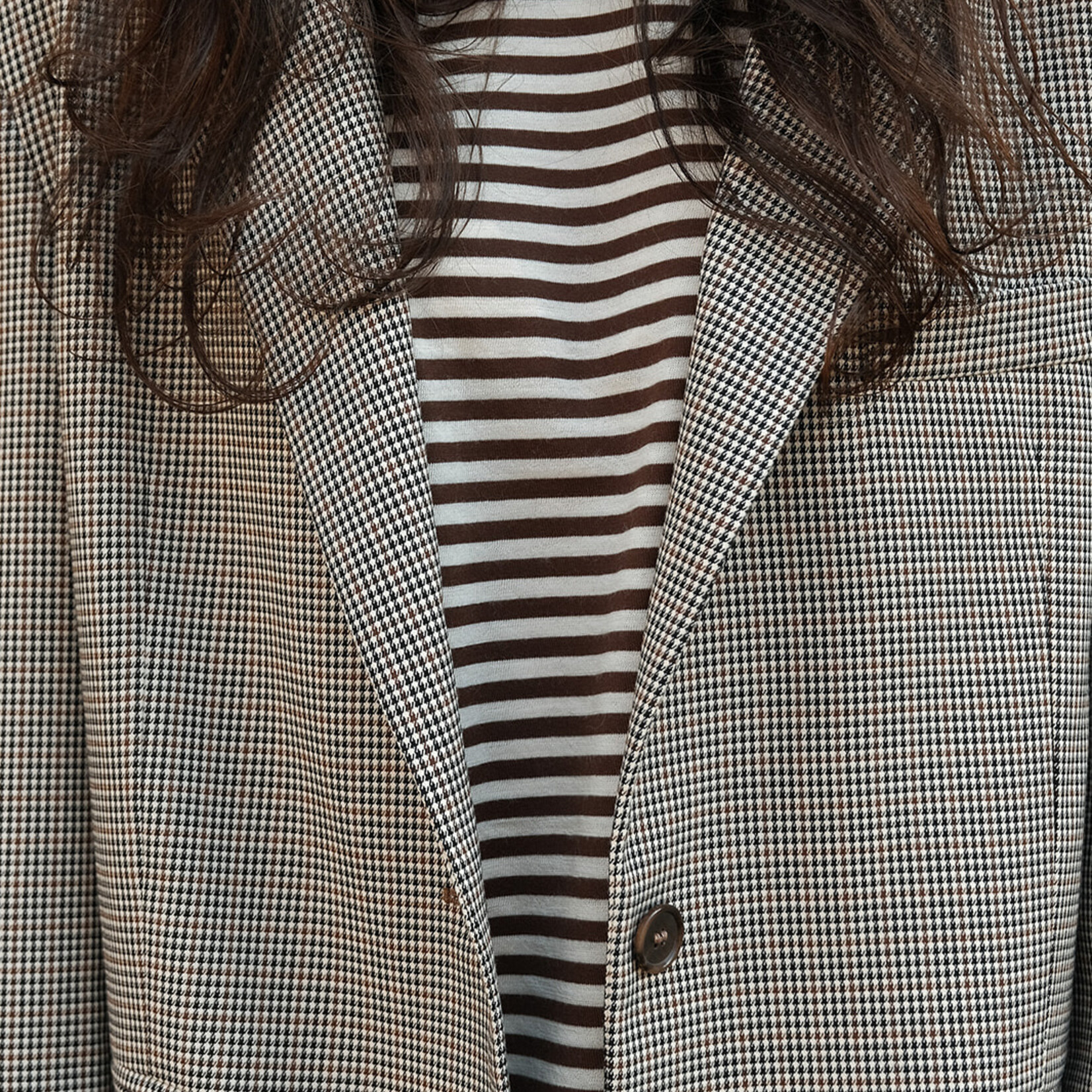 Checked  waistcoat